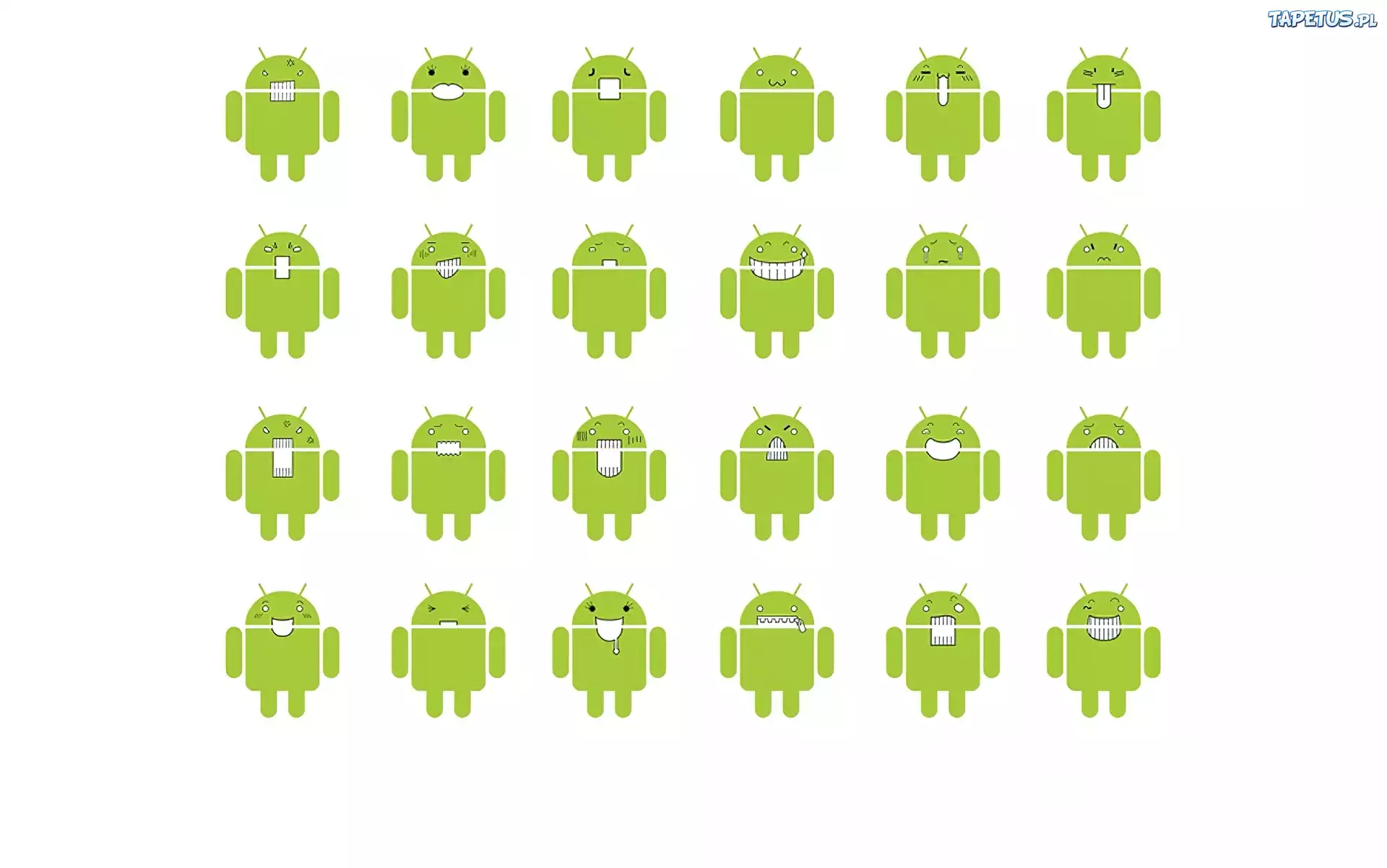 Ludziki, Miny, Android