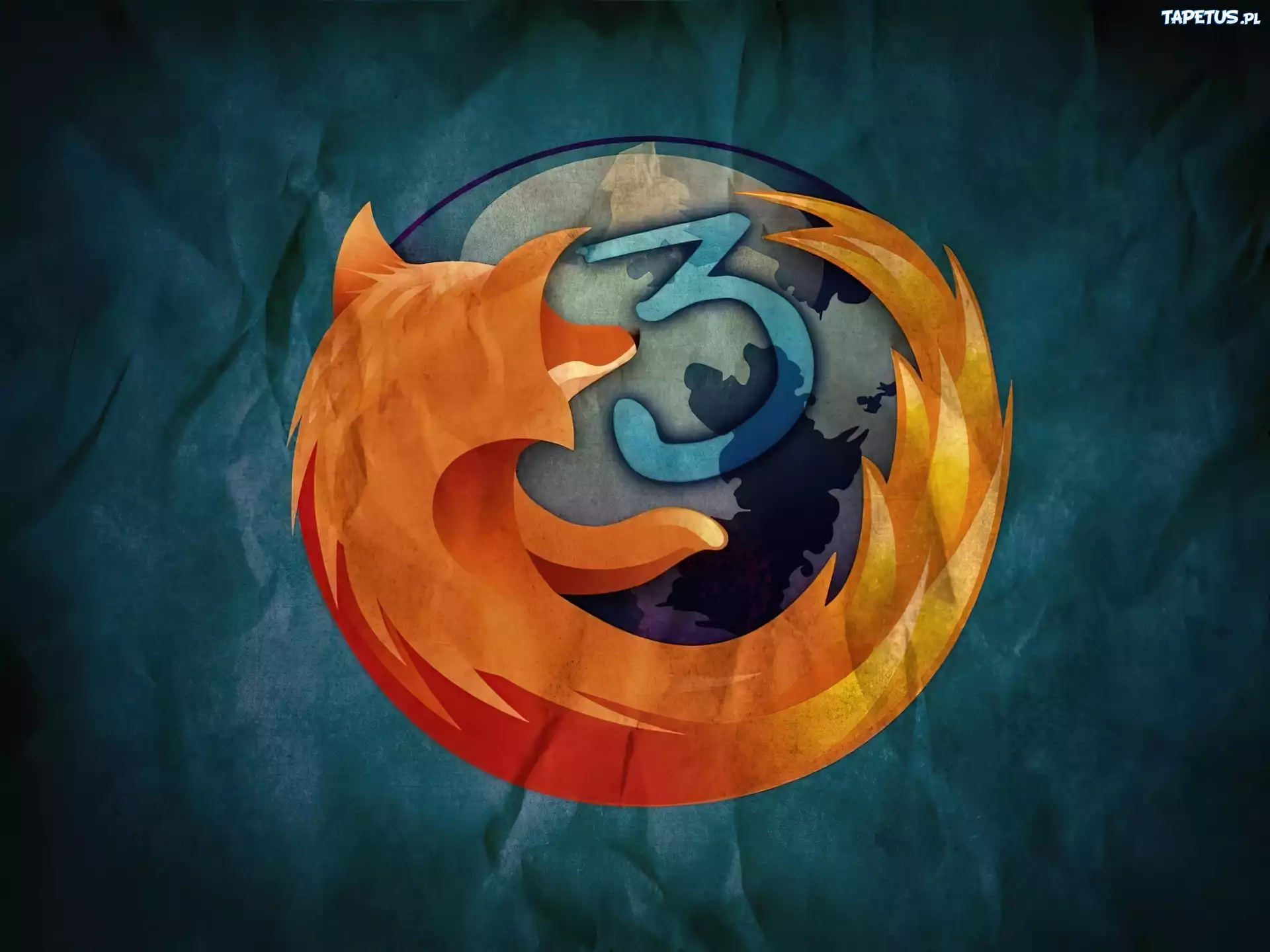 Firefox, 3, Szafirowe, Tło