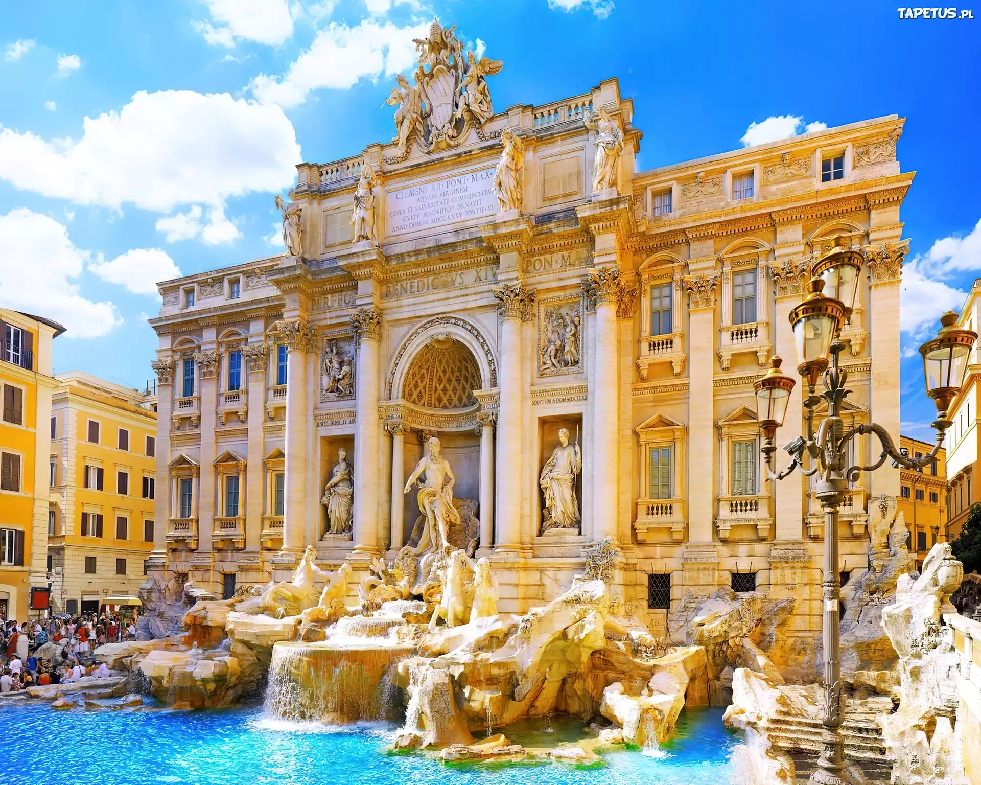 Fontanna Di Trevi, Rzym