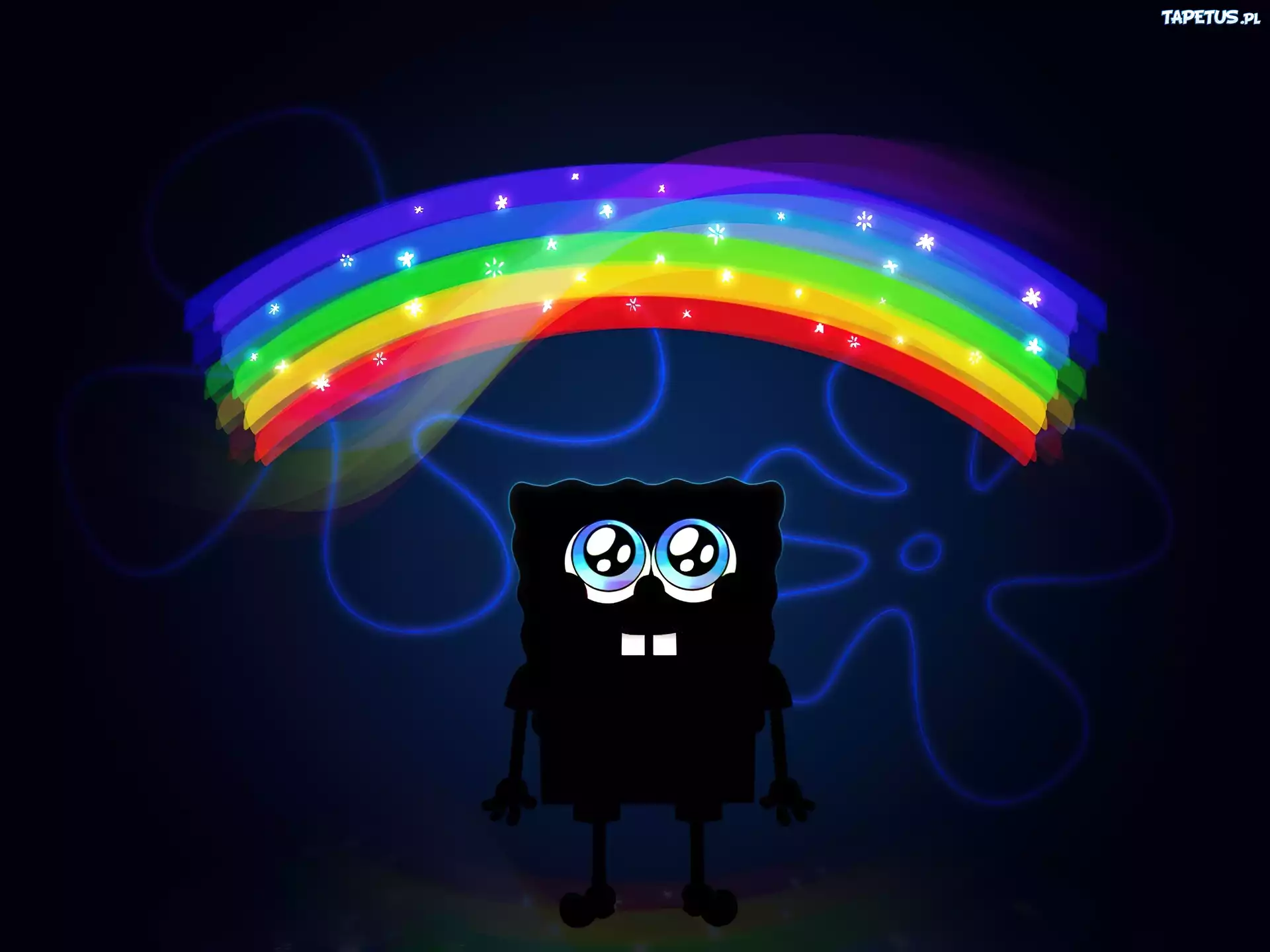 Spongebob, Oczy, Tęcza