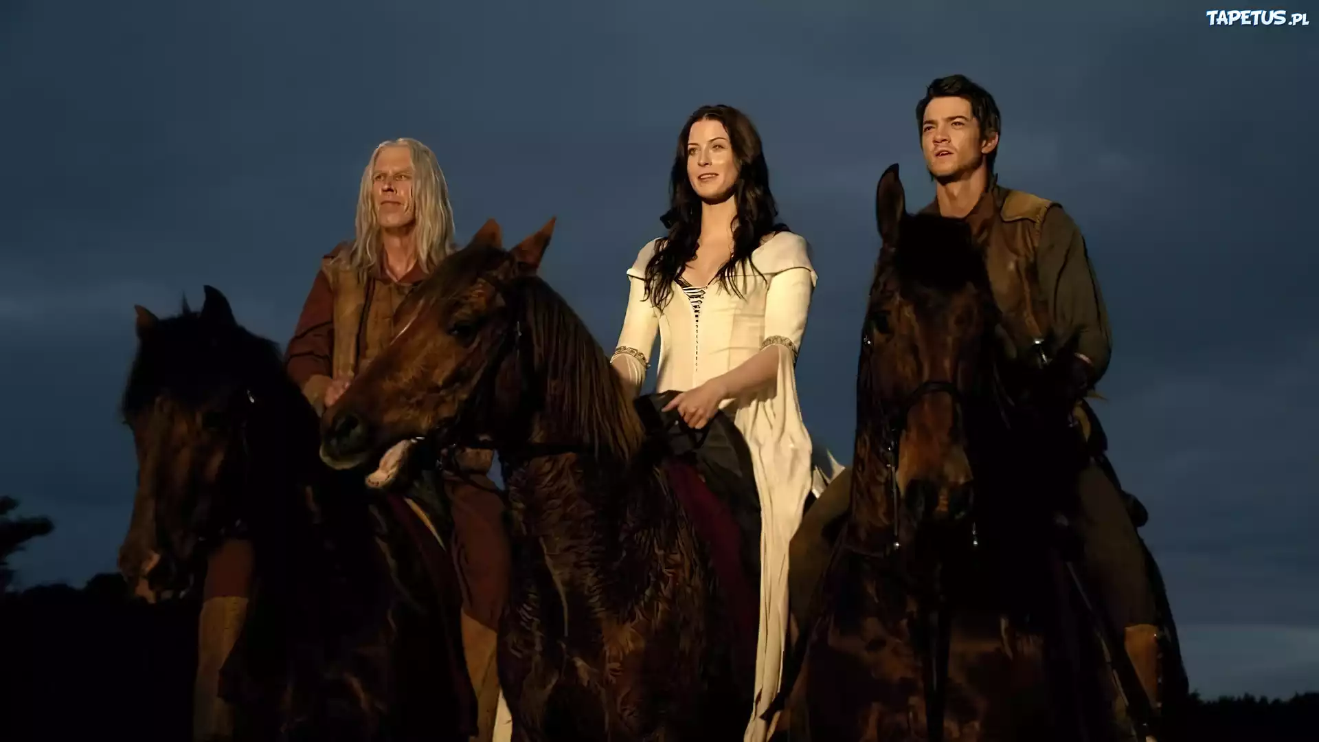 Miecz Prawdy, Legend of the Seeker, Bruce Spence, Bridget Regan, Craig Horner, Konie
