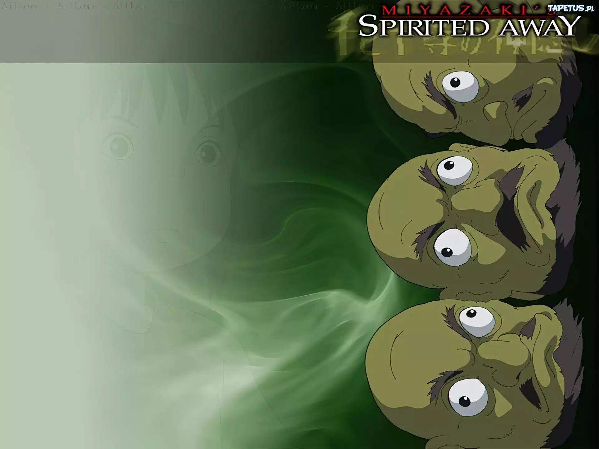 Spirited Away, twarze