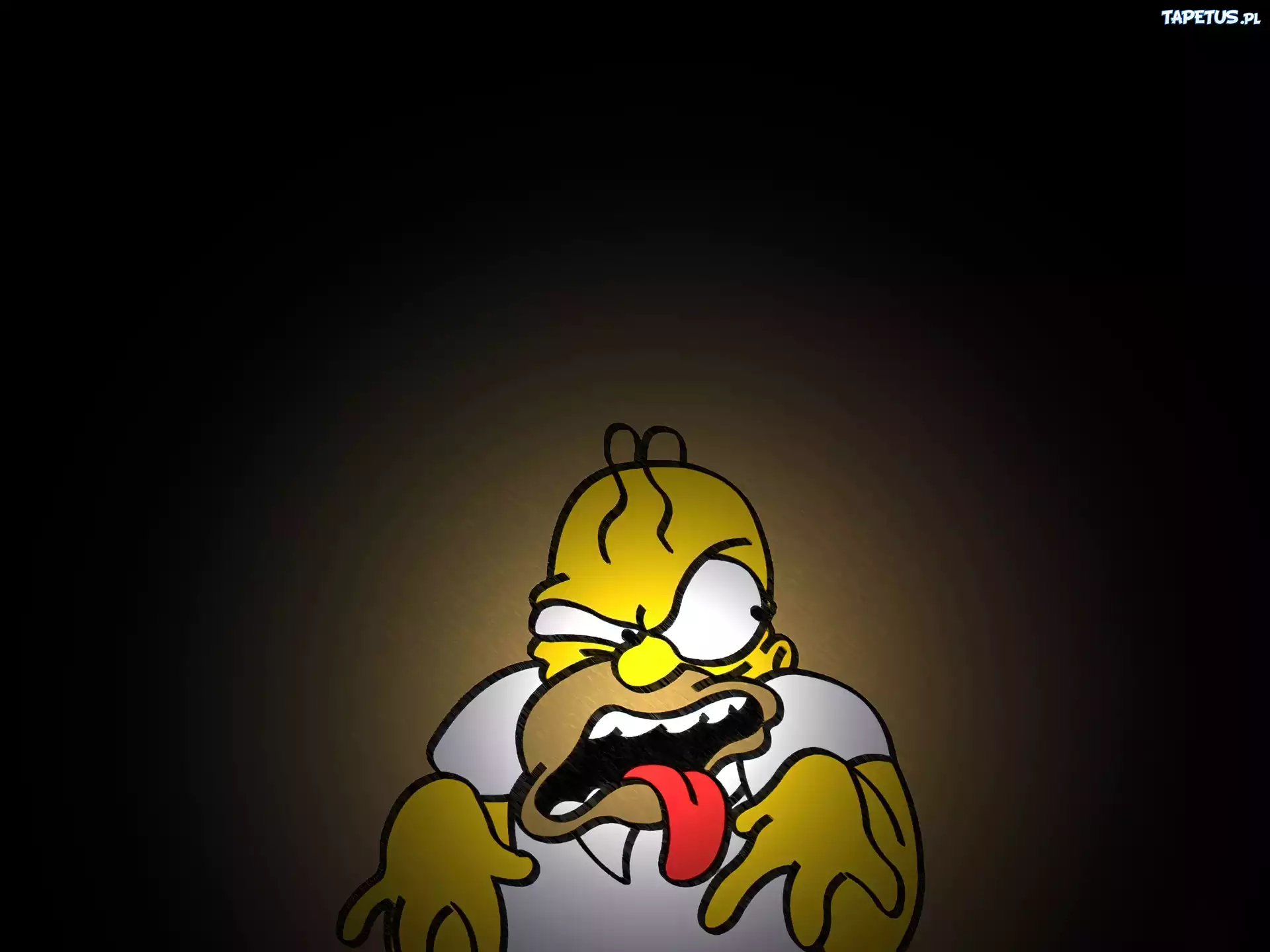 Homer, Simpson, Karykatura