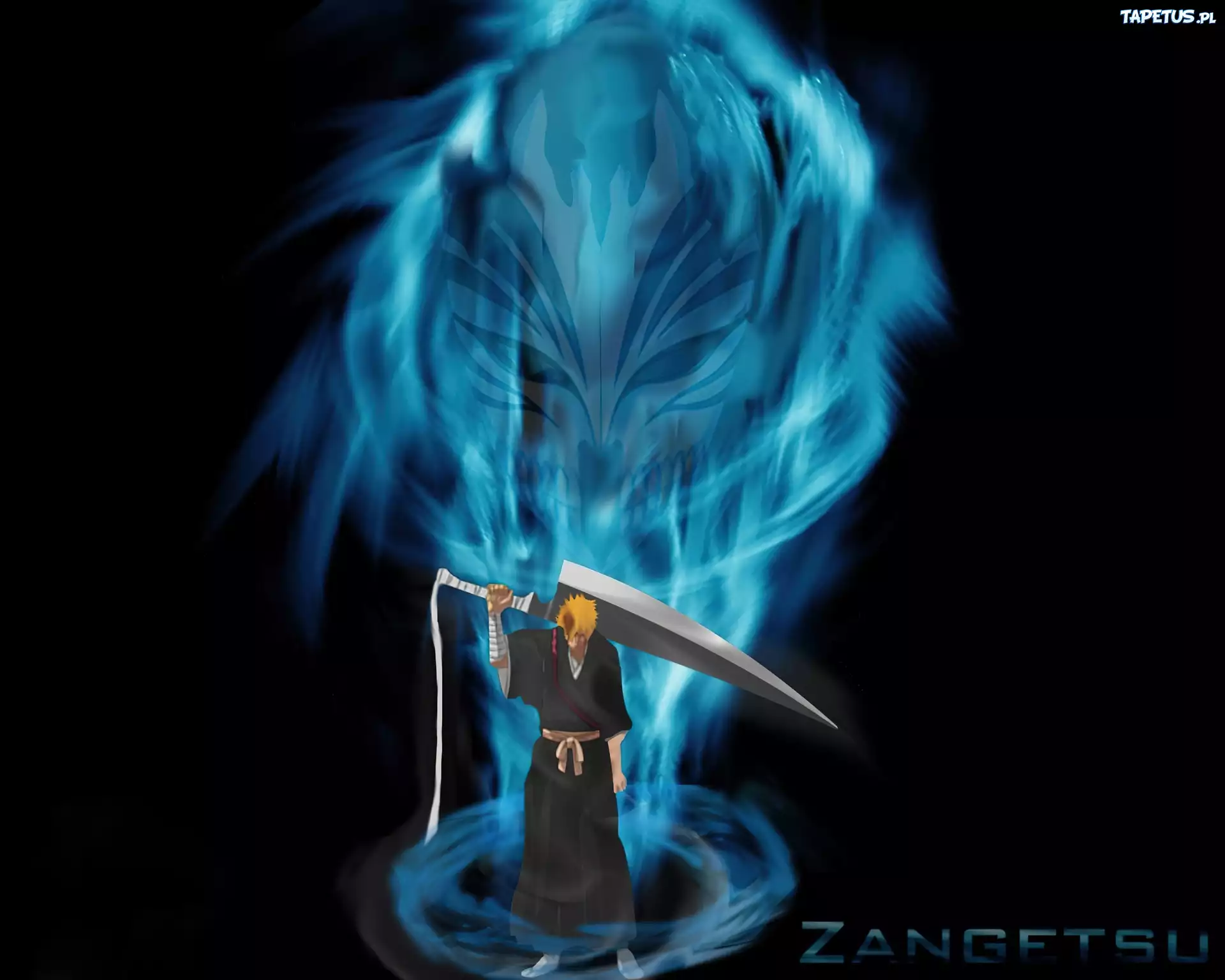 Zangetsu, Katana, Maska