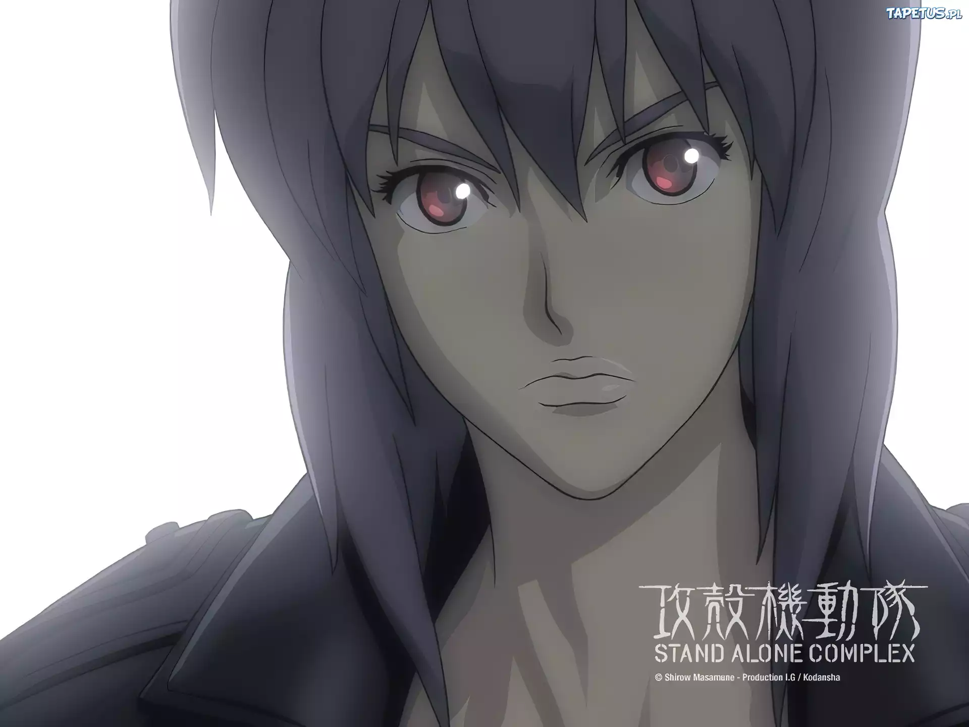Ghost In The Shell, twarz, napisy