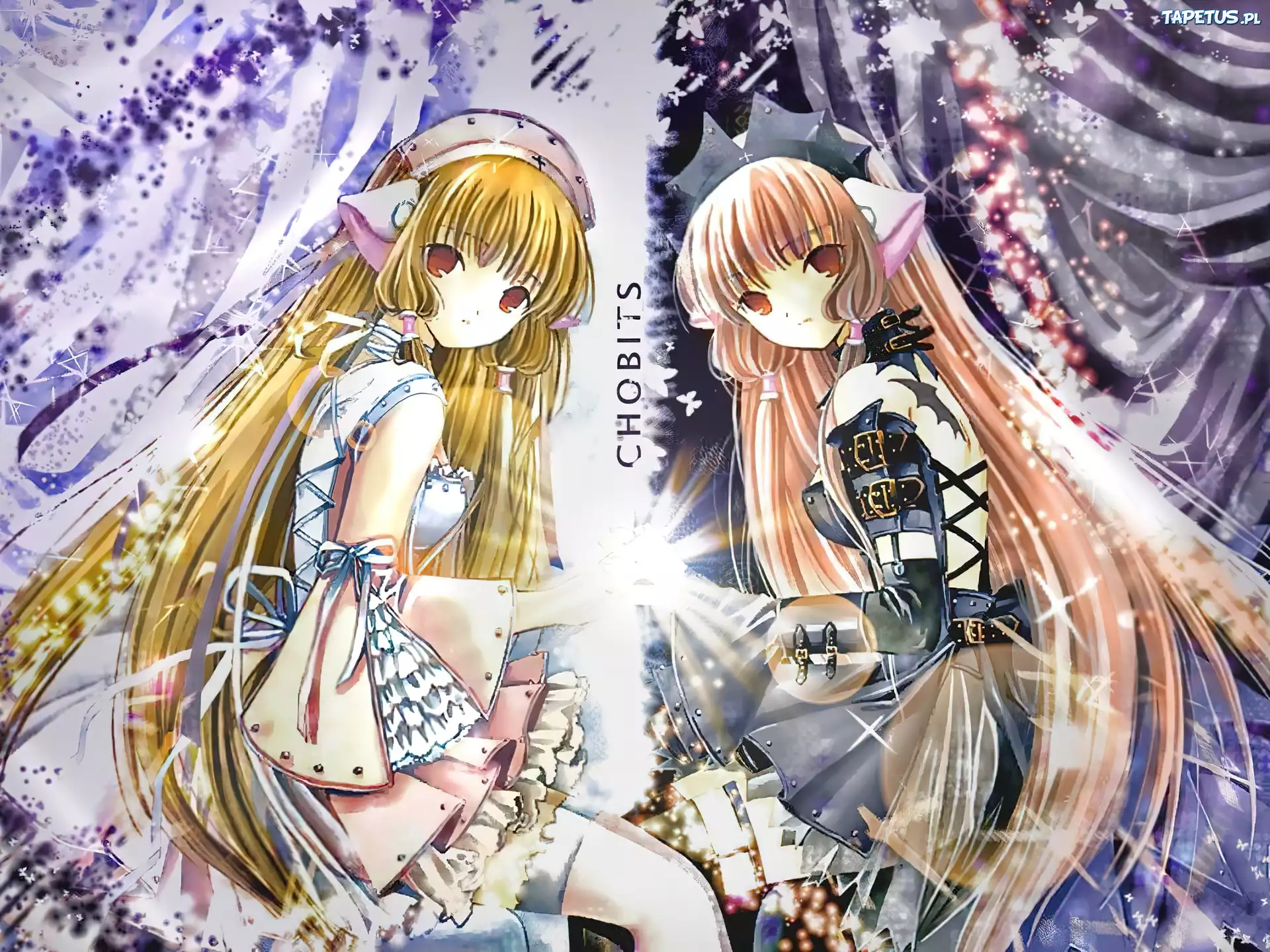 Chobits, dziewczyny, włosy