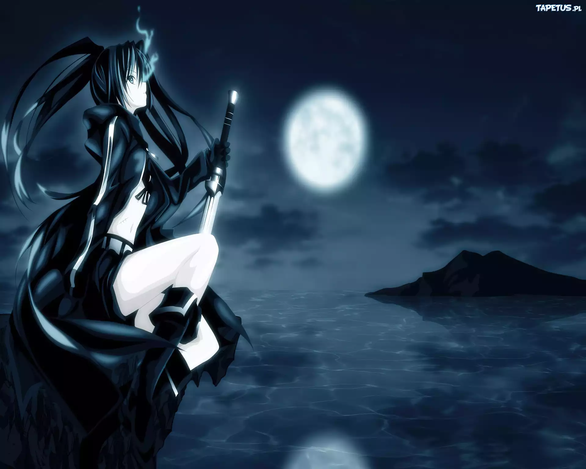 Black Rock Shooter, Księżyc