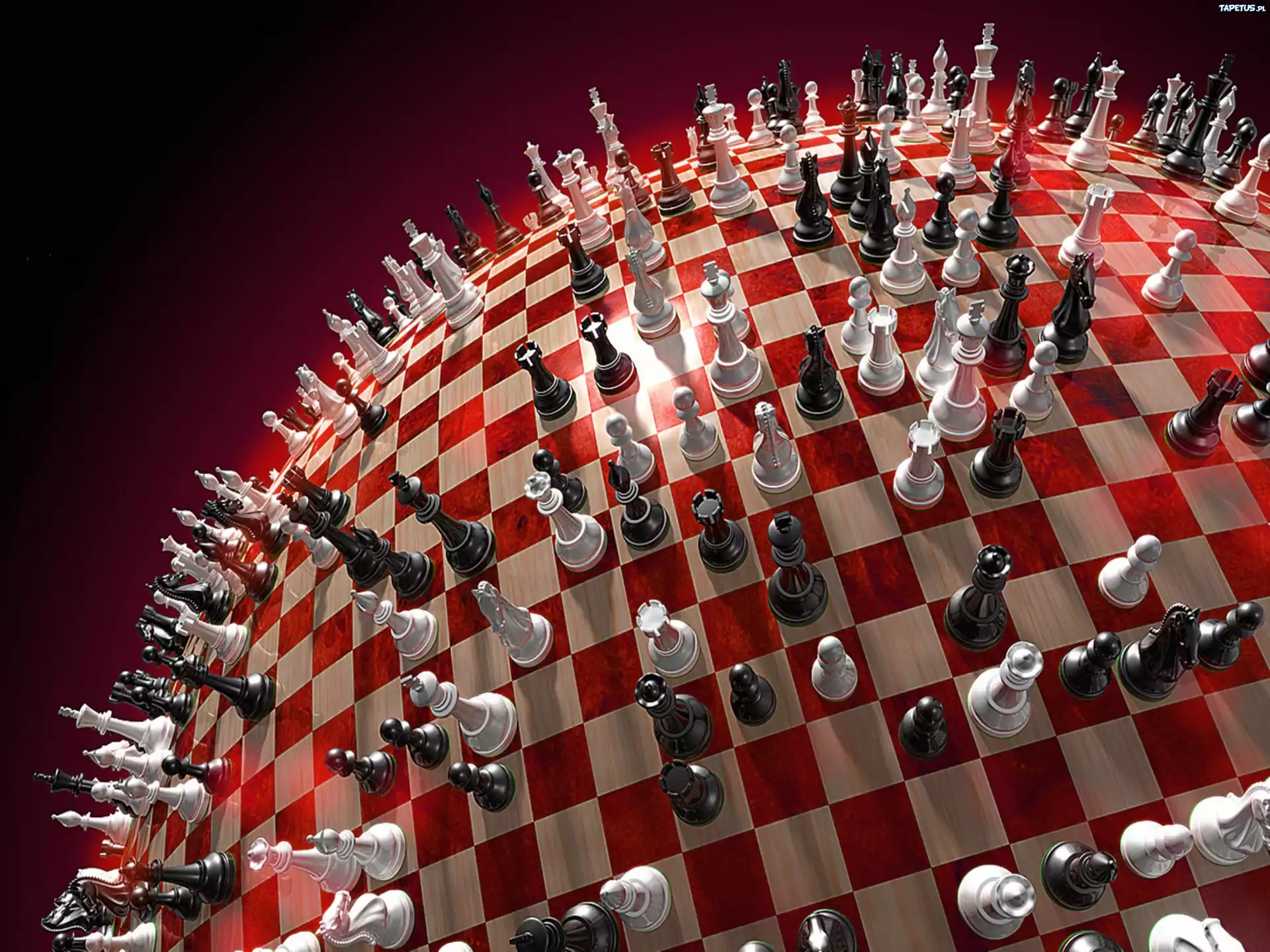 Szachownica, 3D