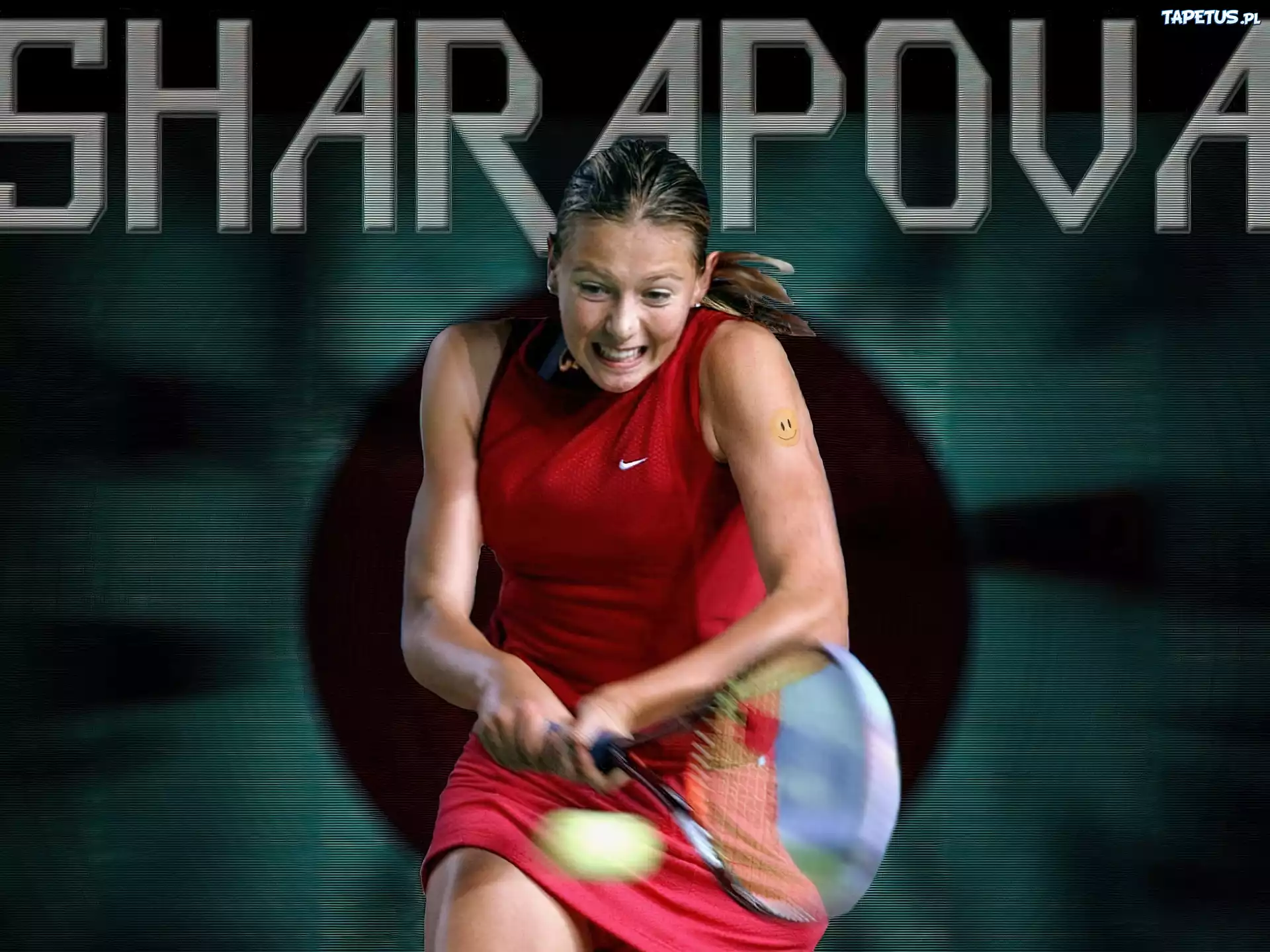 Tennis,Sharapova , piłka tenisowa