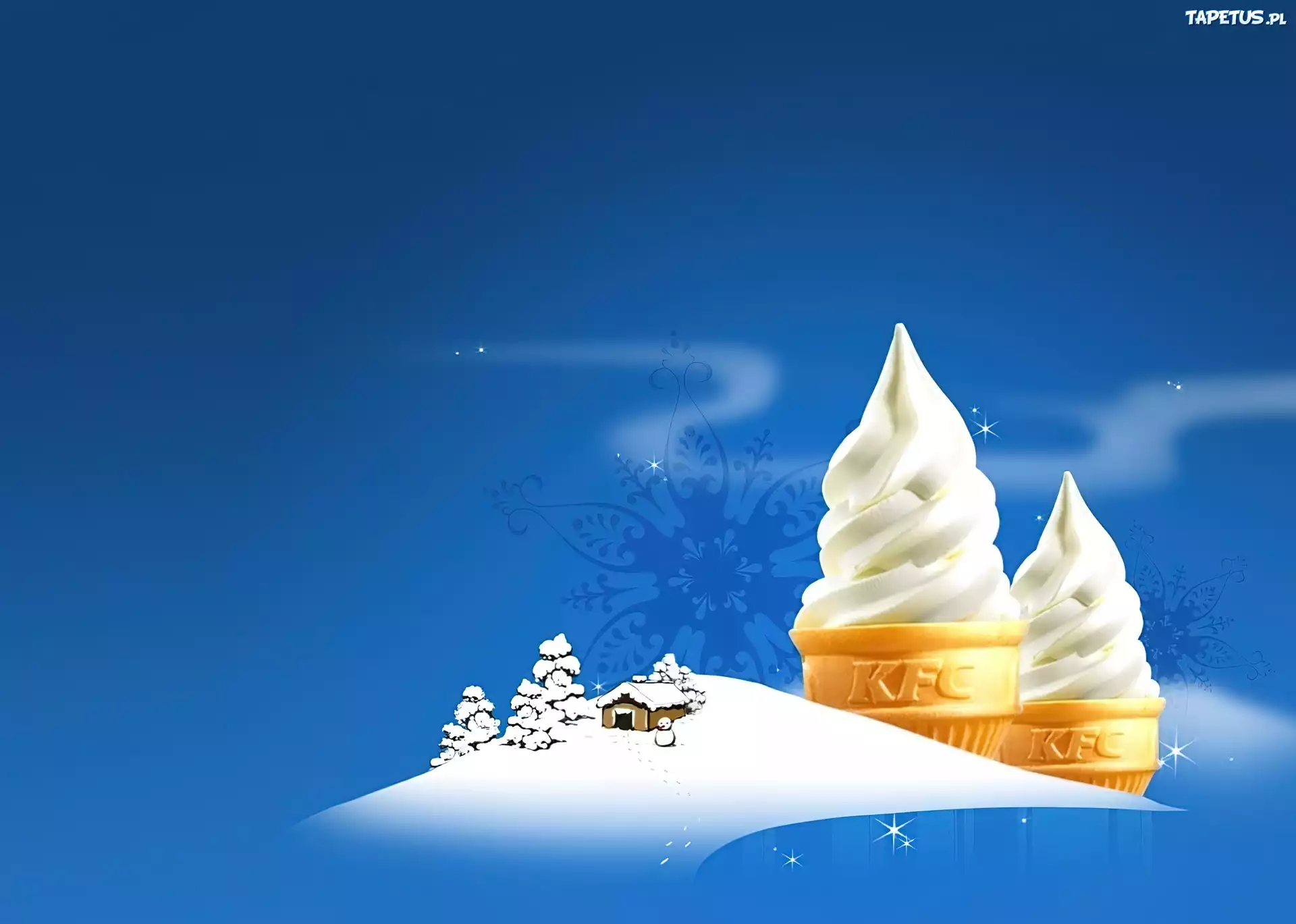 Dwa, Lody, Wafelki, KFC