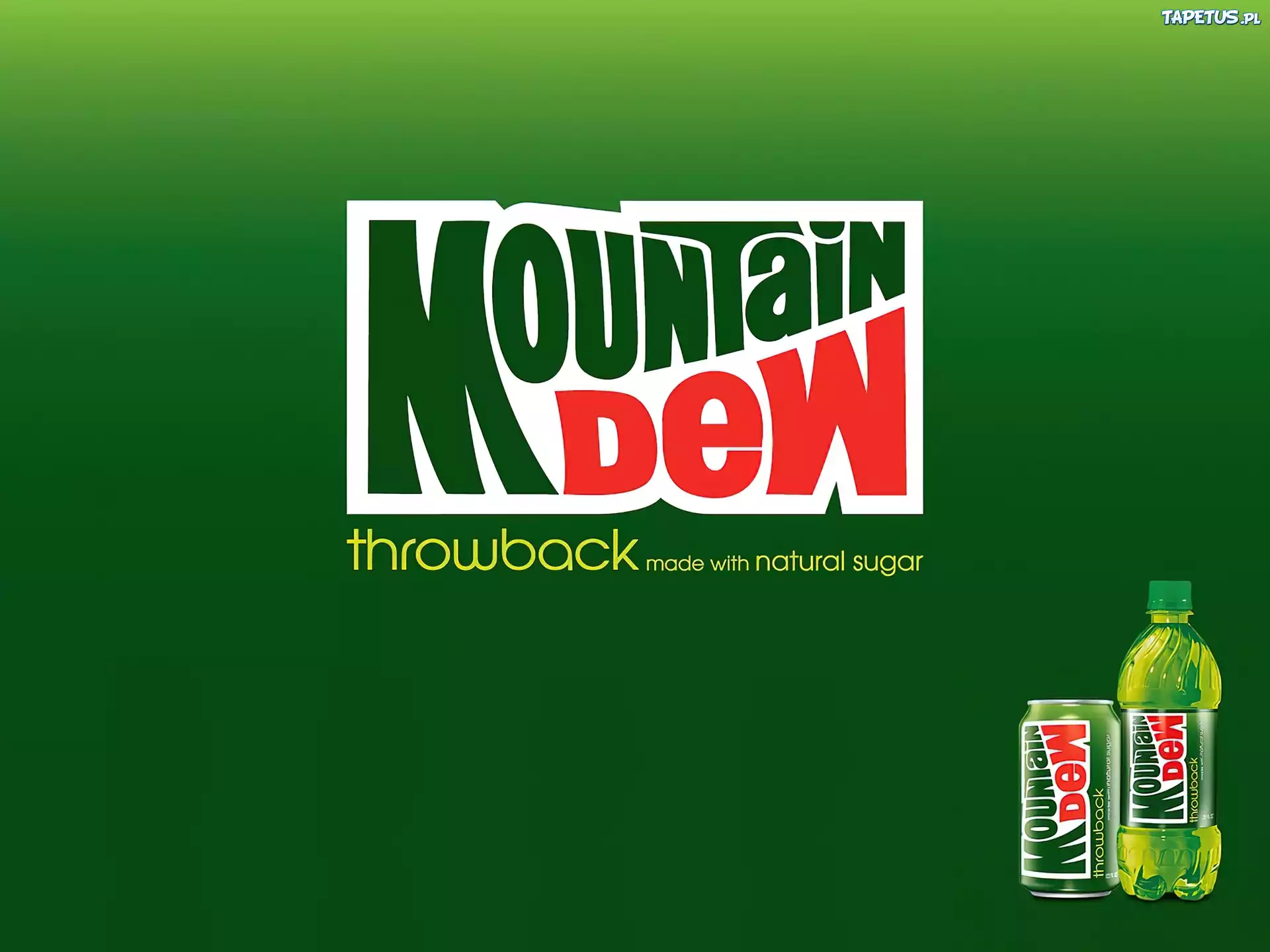 Mountain, Dew, Puszka, Butelka
