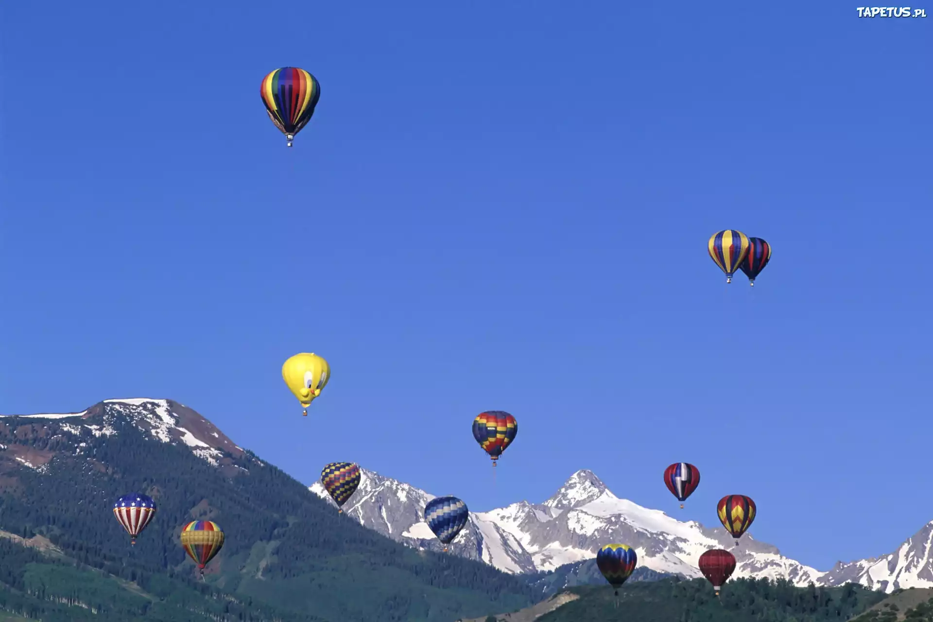 Góry, Balony