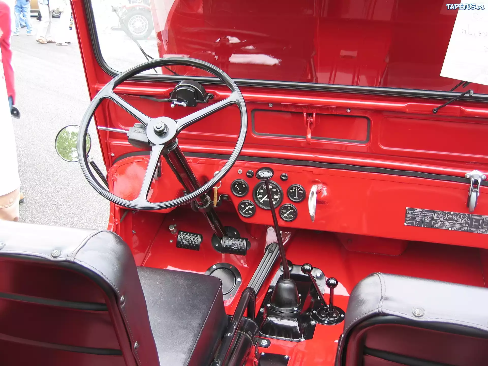 Willys, kierownica