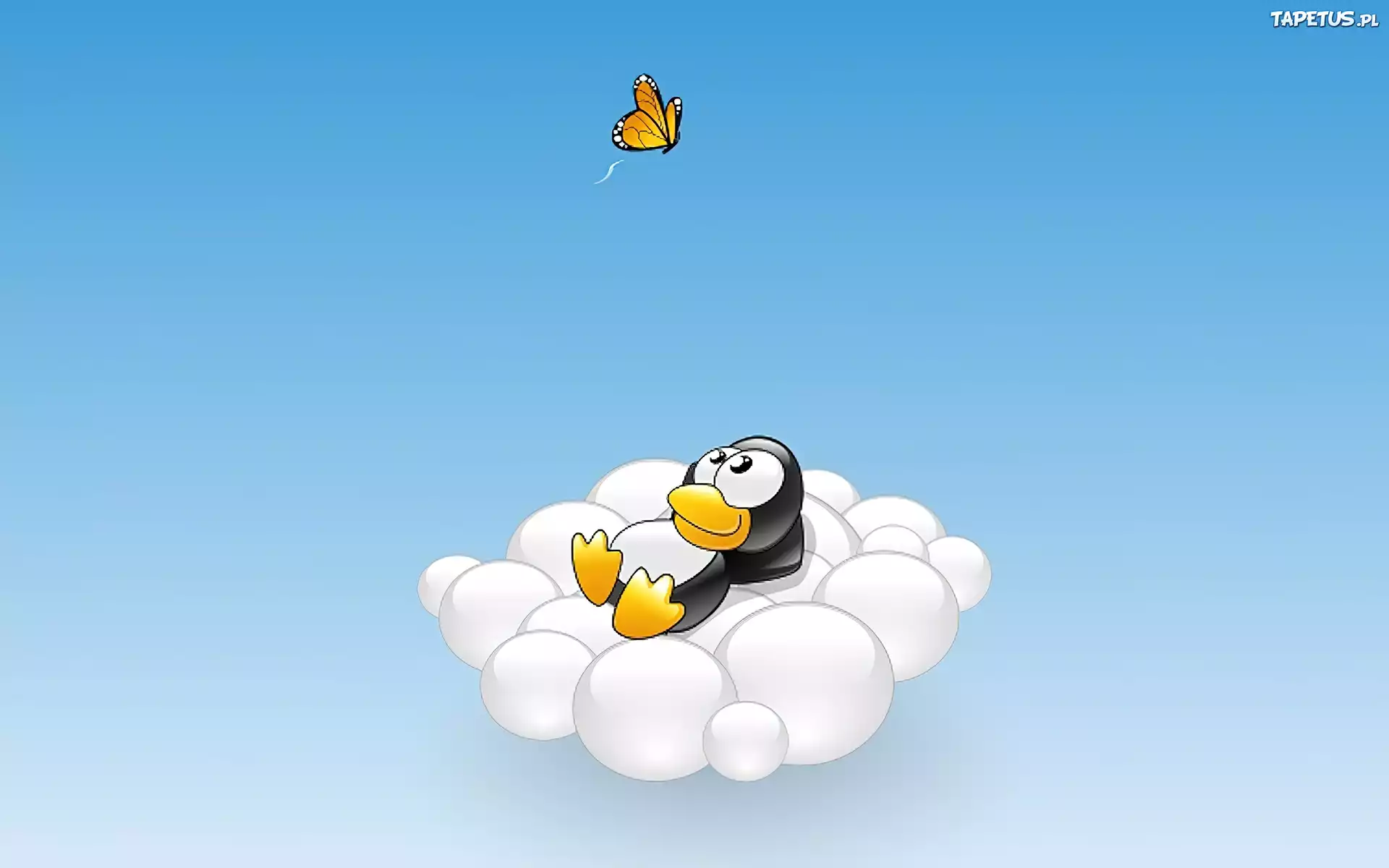 Linux, Pingwin, Motylek