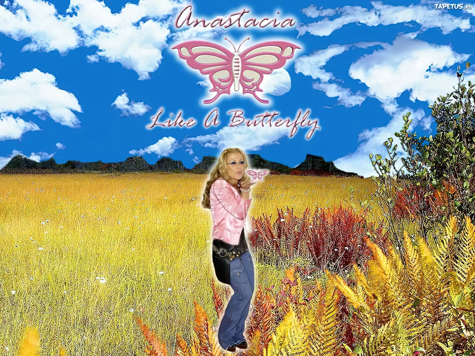 Anastacia, Łąka, Motyl