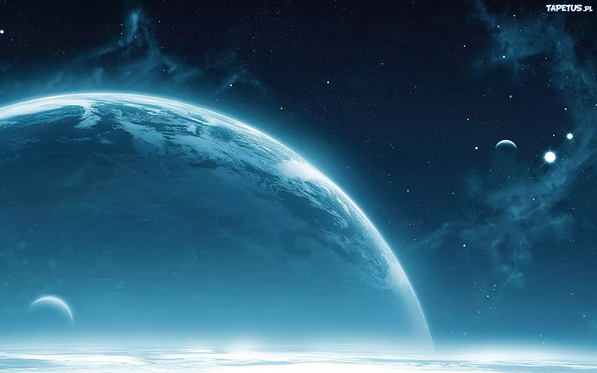Niebieska, Planeta