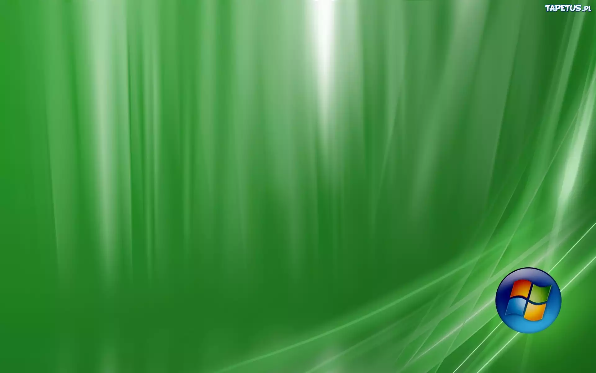 Zielone, Tło, Logo, Windows