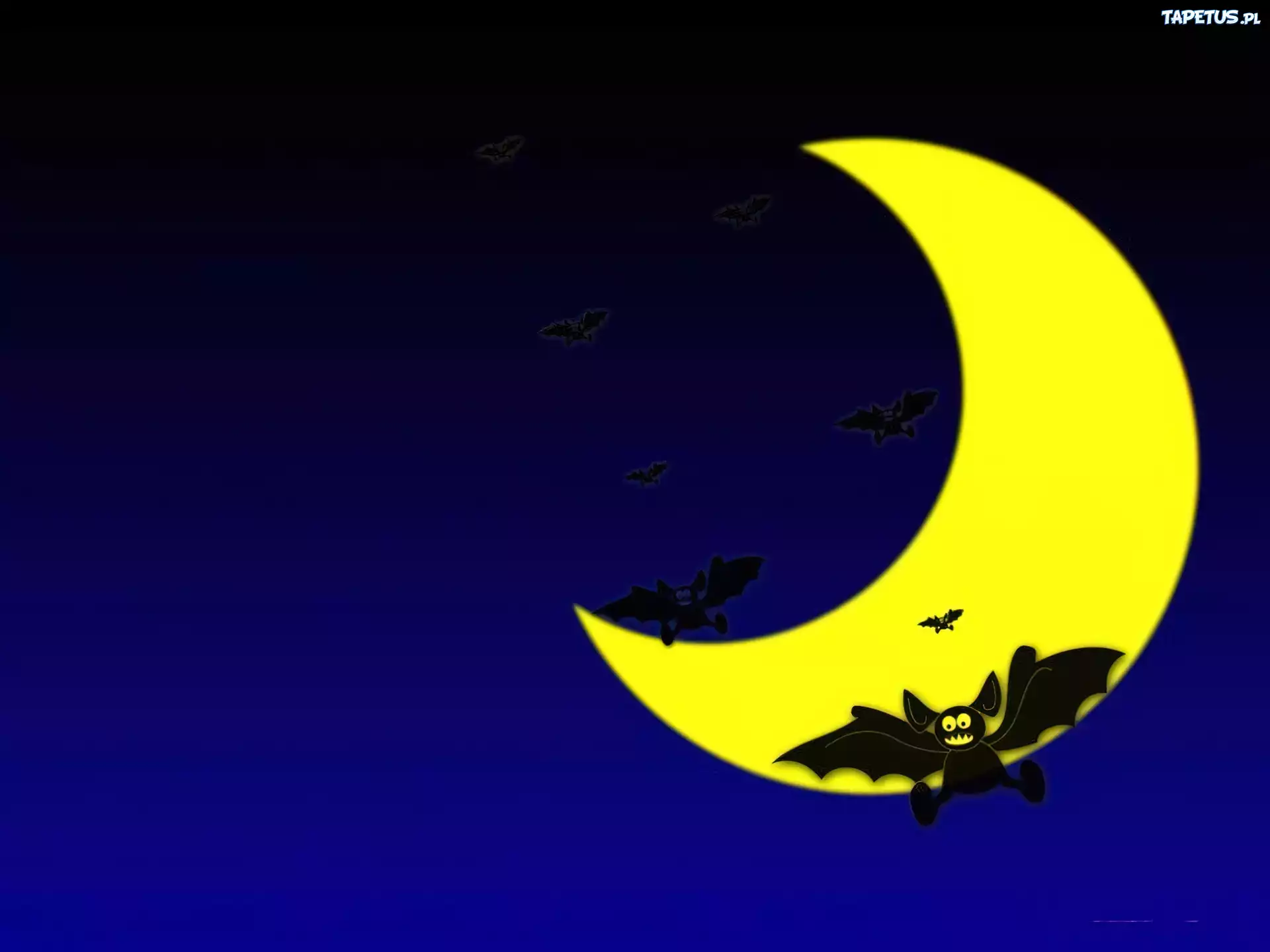 Halloween,księżyc