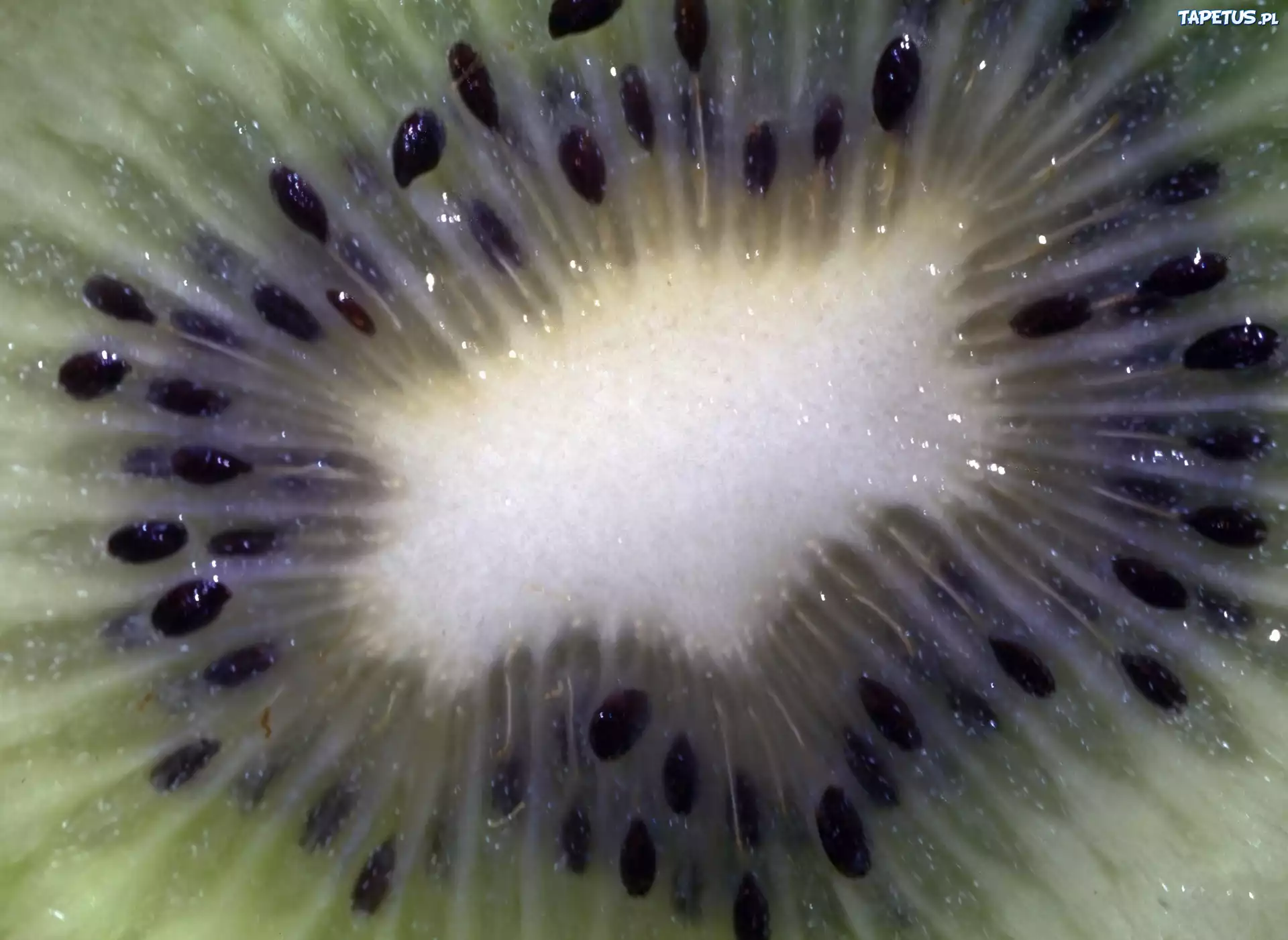 Przekrojone, Kiwi, Pestki