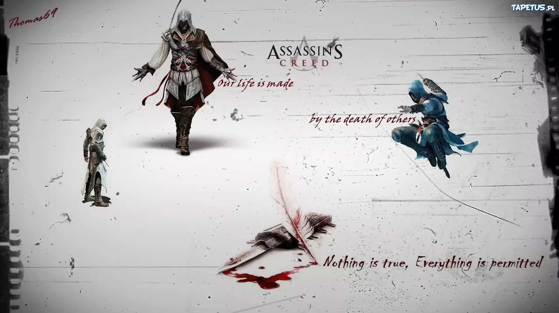 Assassins Creed, Sztylet, Krew