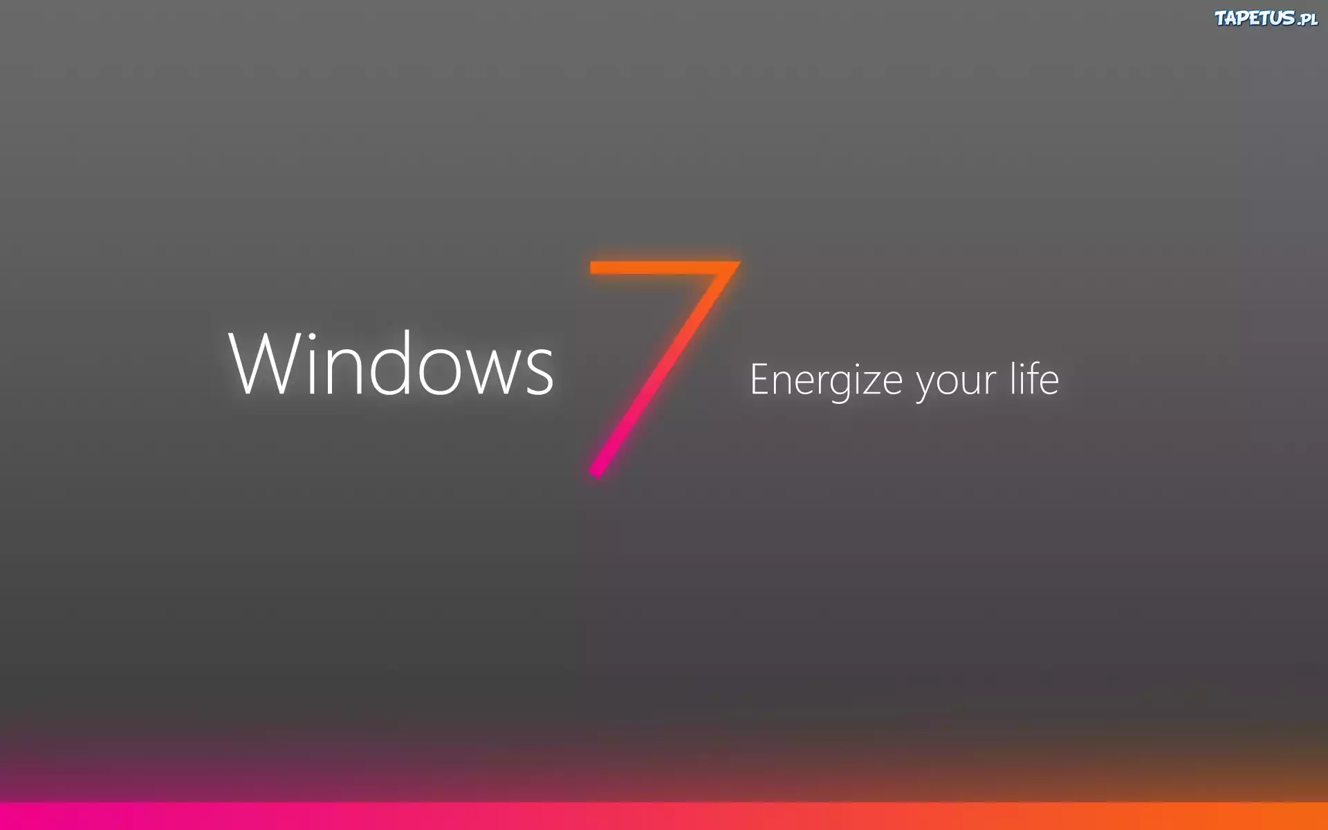 Windows 7, Szare, Tło
