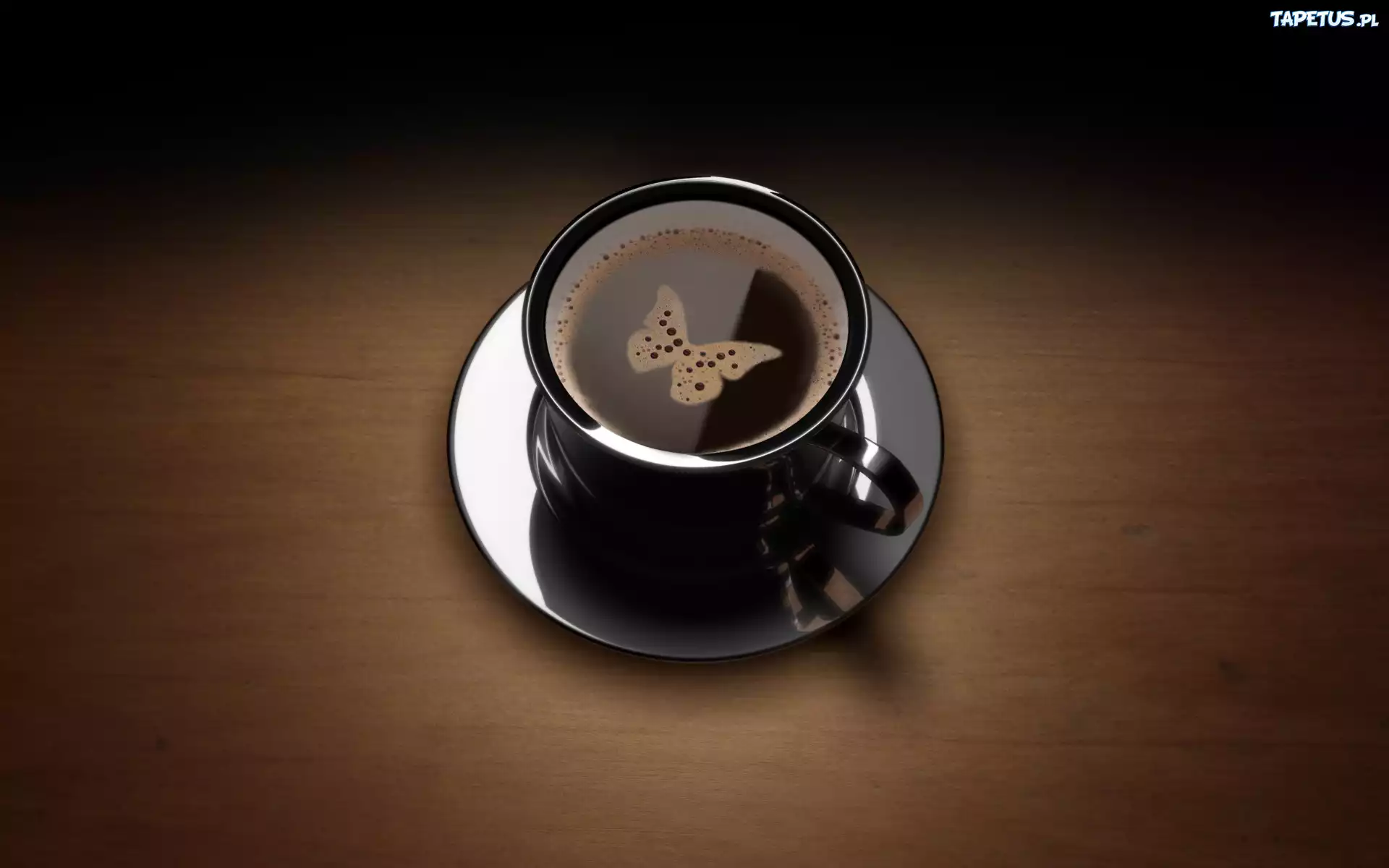 Kawa, Filiżanka, Motyl
