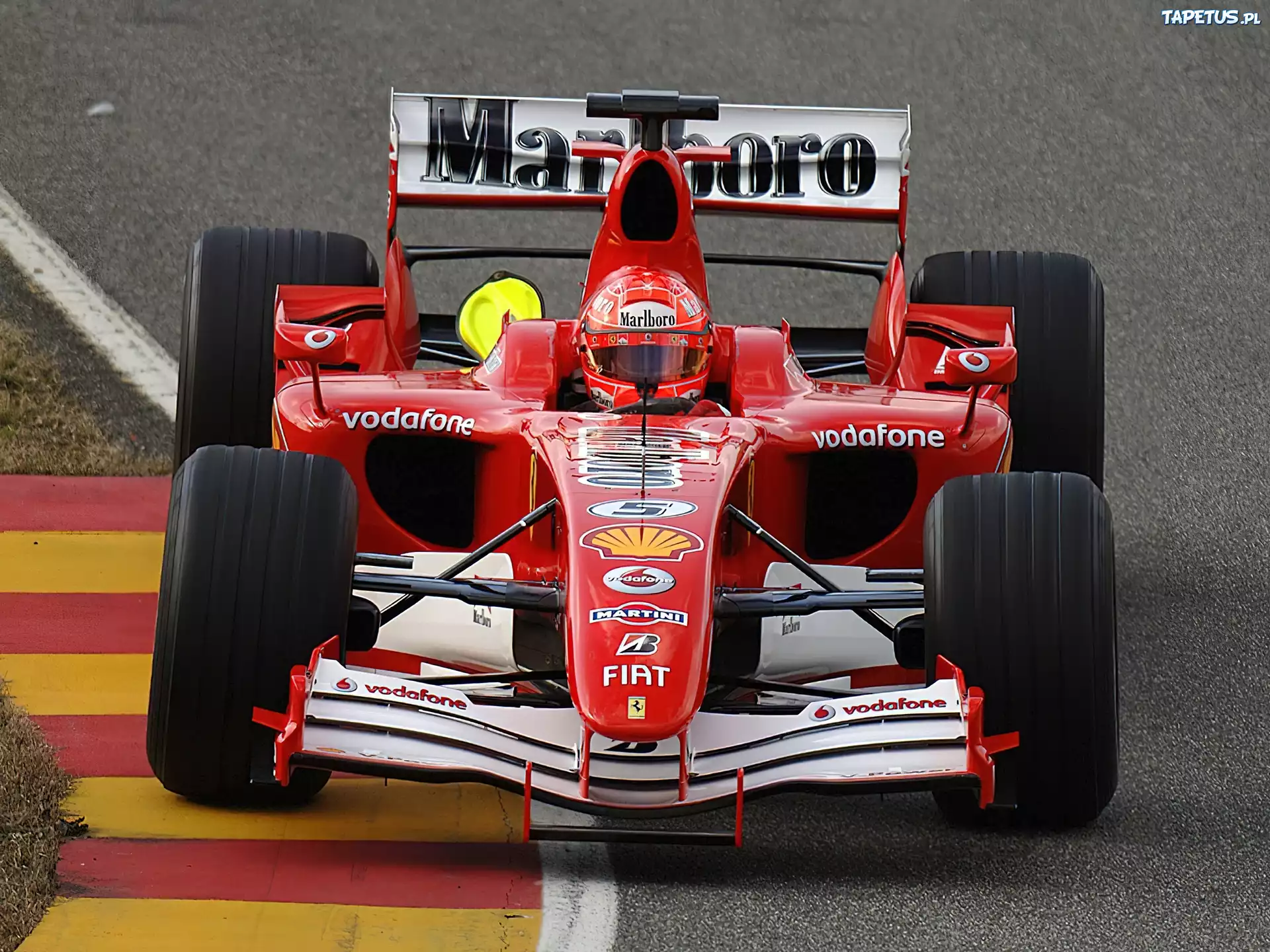 Formuła 1,bolid,opony, kask , koła, spojler,marlboro