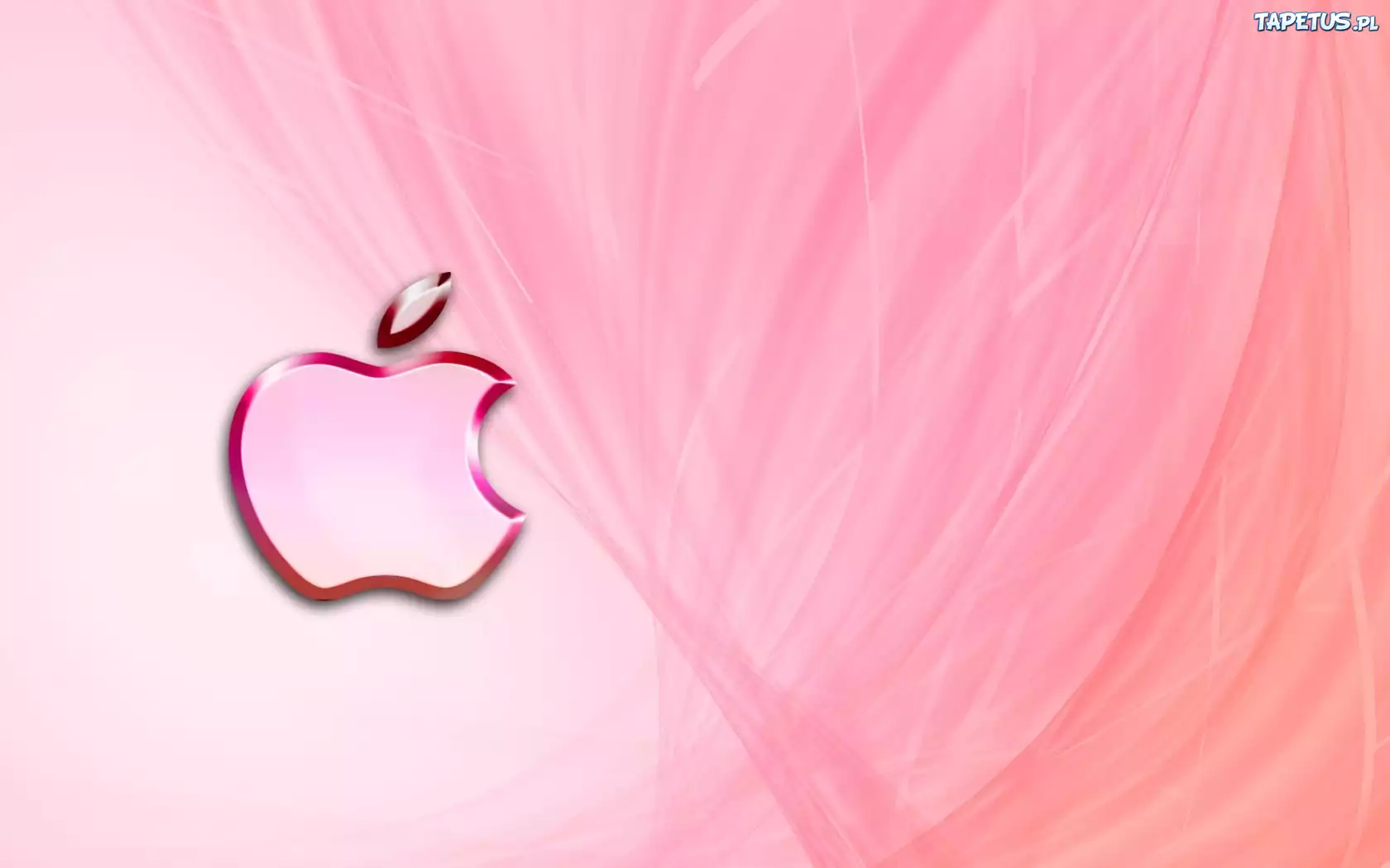 Różowy, Znak, Apple