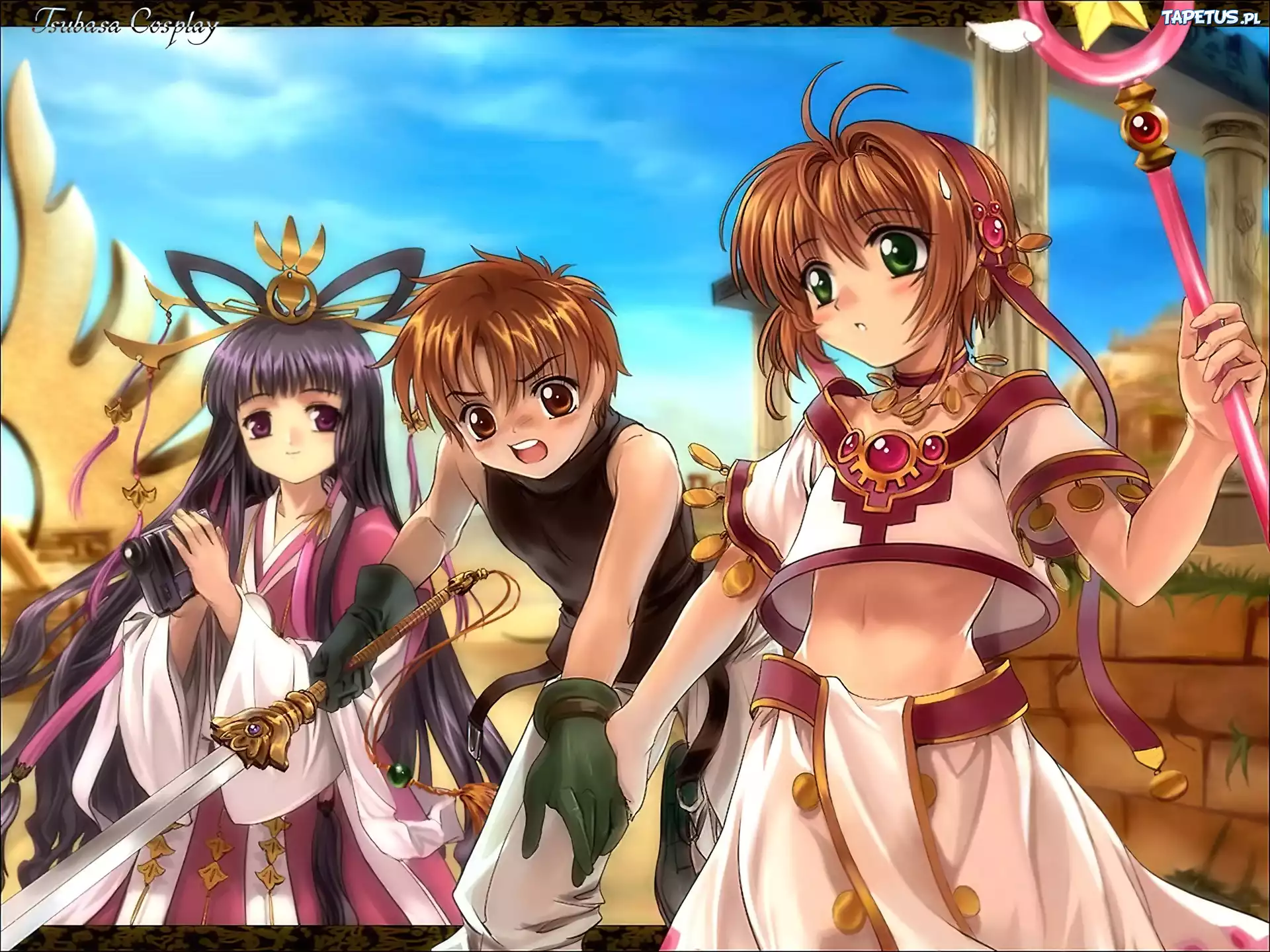 postacie, miecz, Tsubasa Reservoir Chronicles