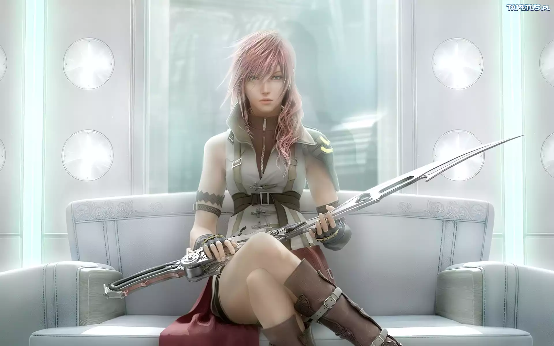 Final Fantasy, Kobieta, Miecz