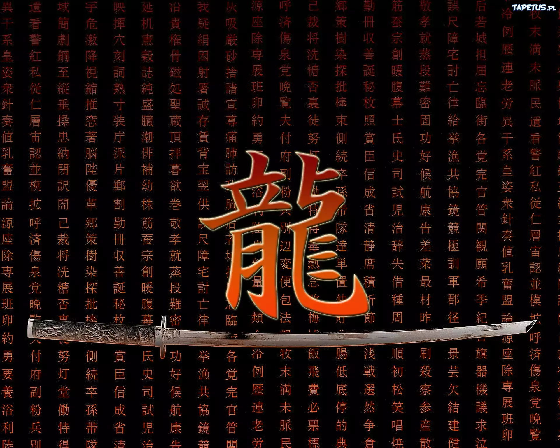 Katana, Japońskie, Znaki