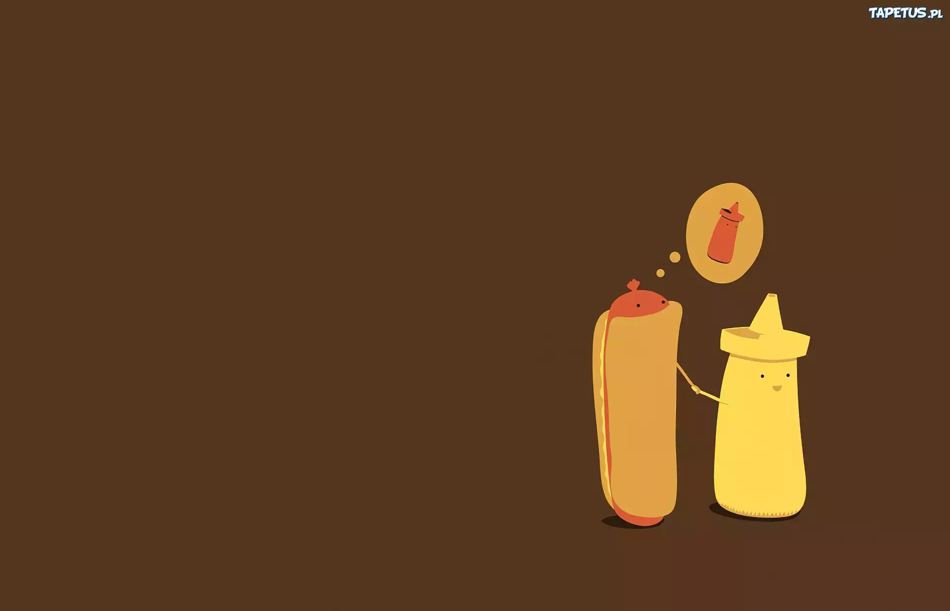 Hot Dog, Musztarda, Marzenie, Ketchup