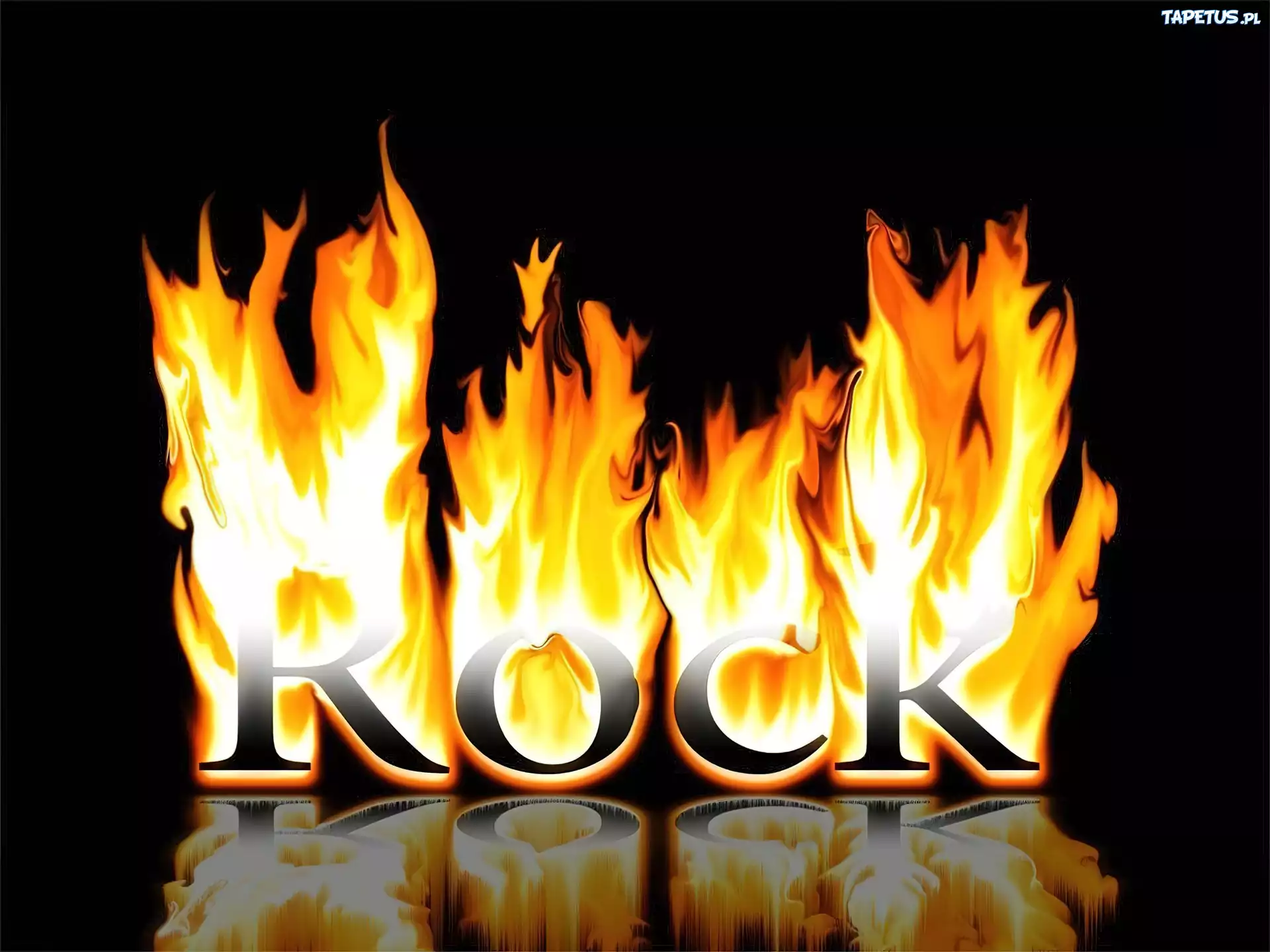 Płonący, Rock