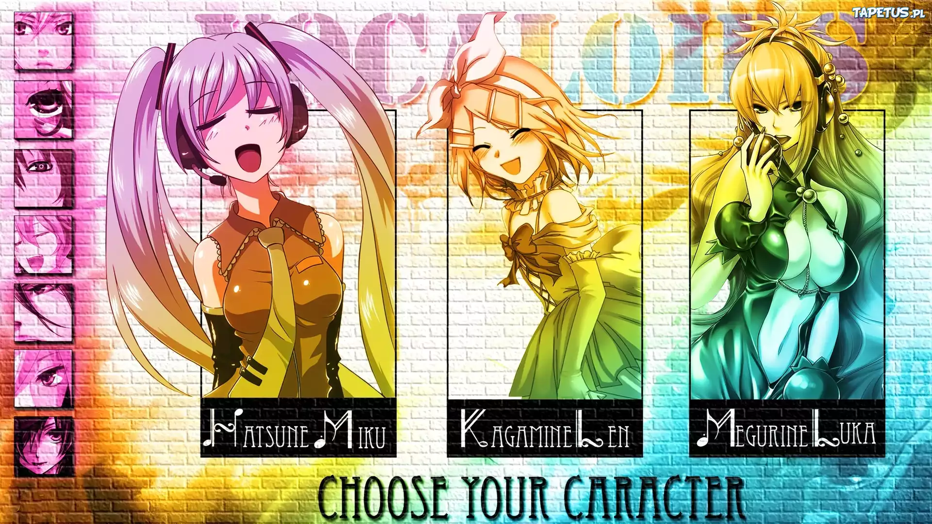 Postacie, Vocaloid