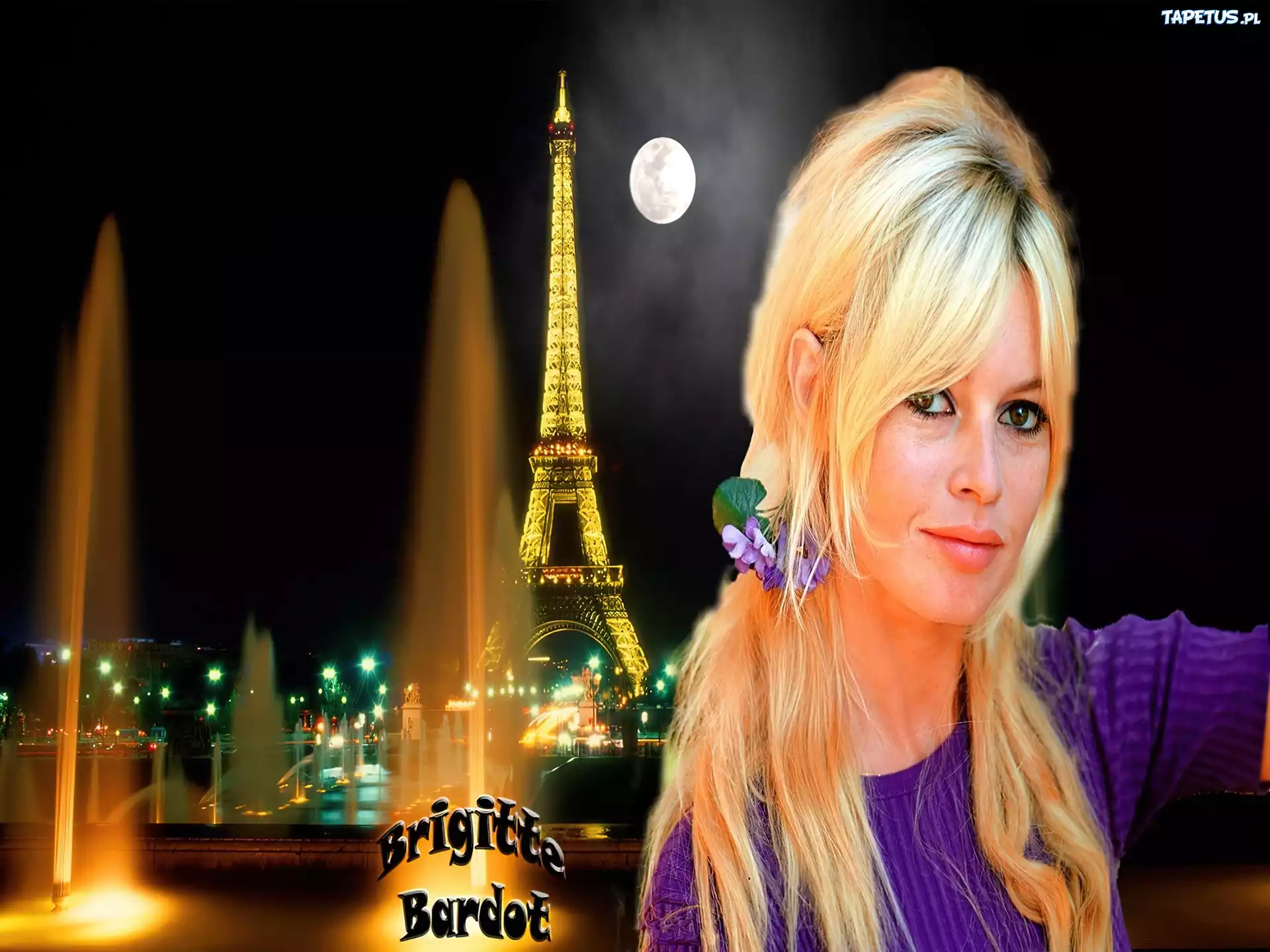 Brigitte Bardot, Wieża, Eiffla