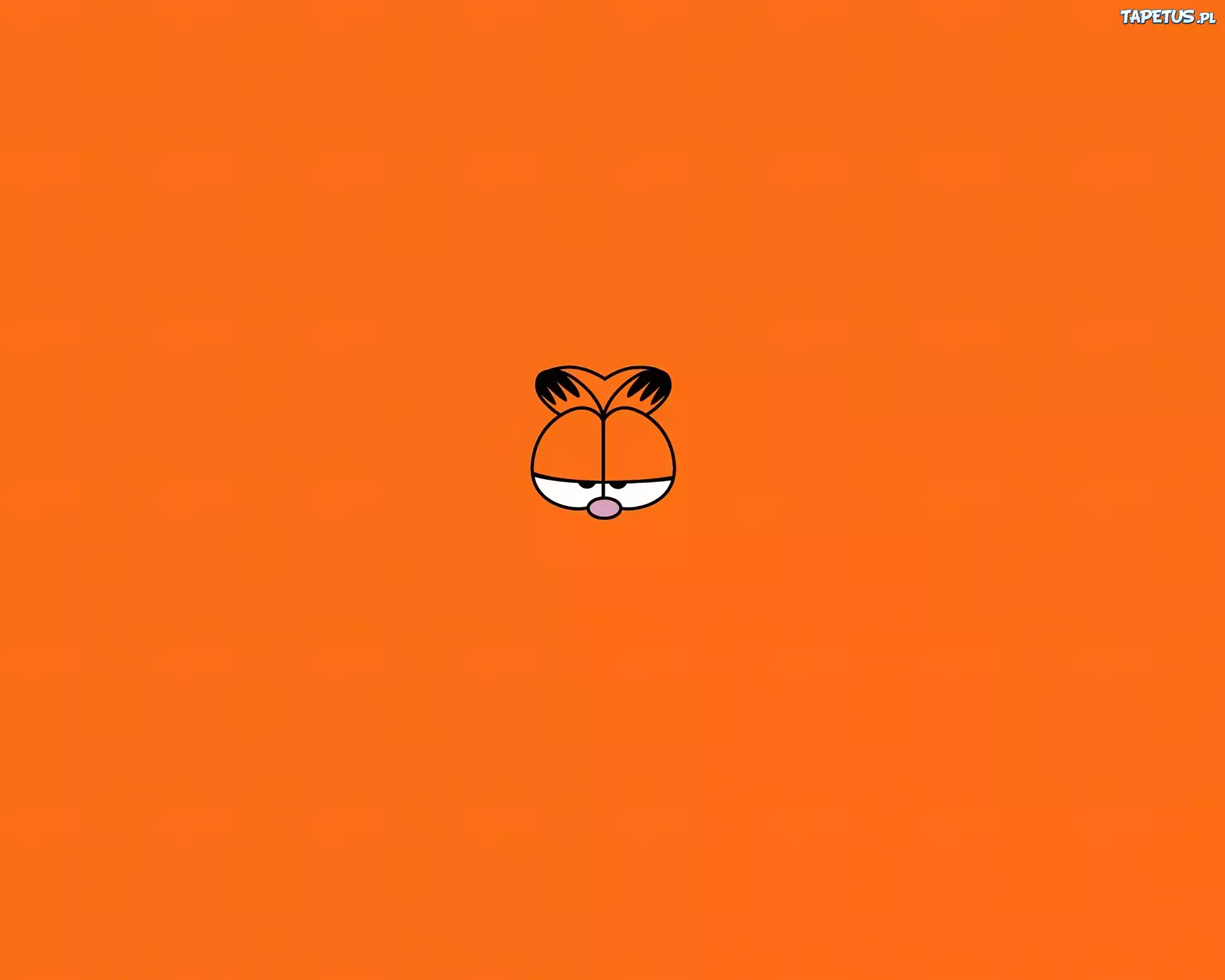 Garfield, Oczy