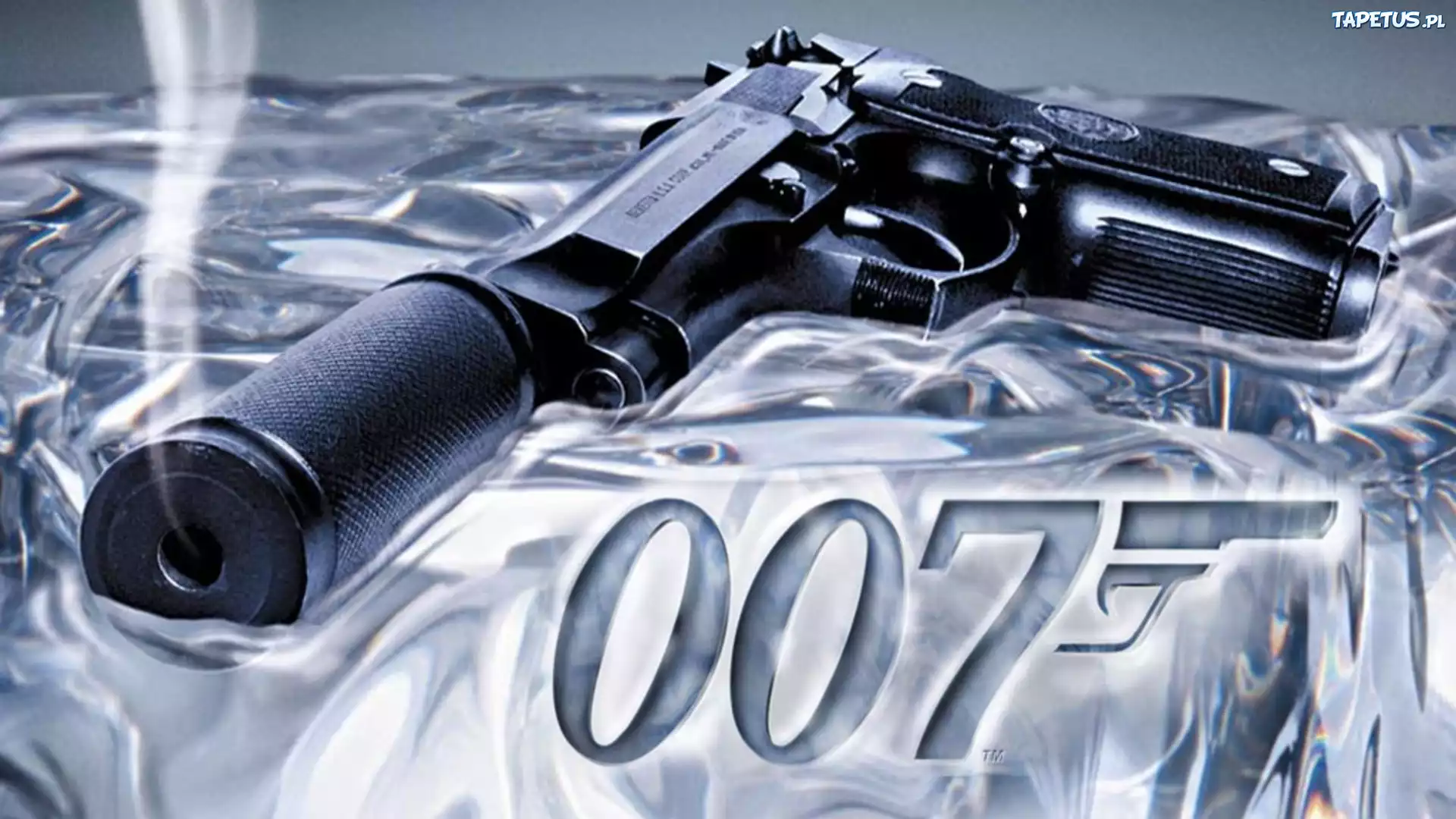 Broń, Tłumik, Dym, 007