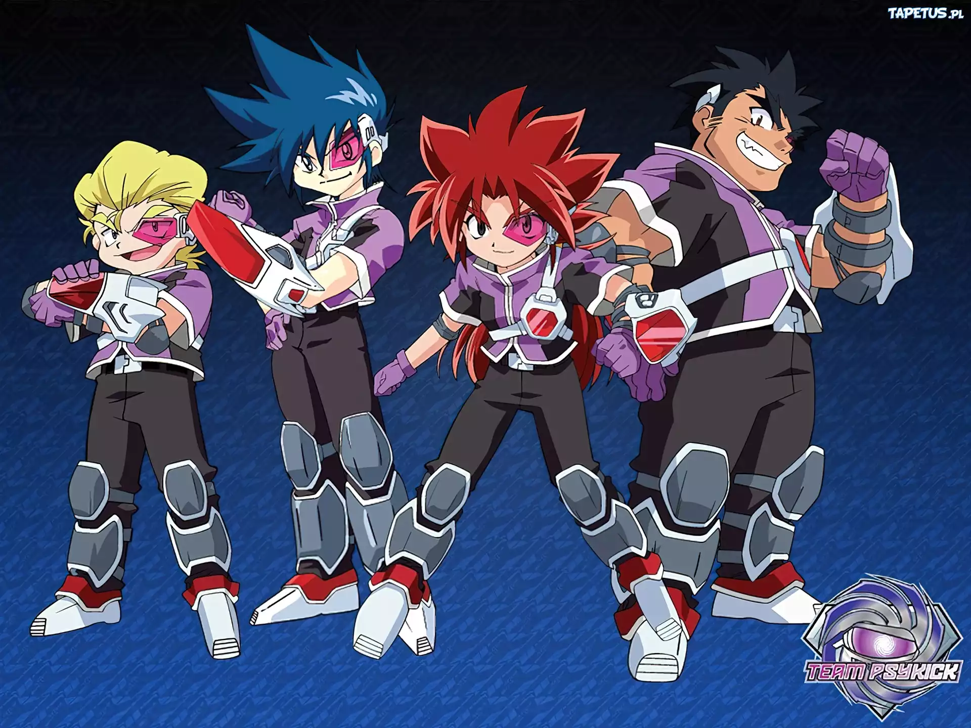 Beyblade, postacie, okulary