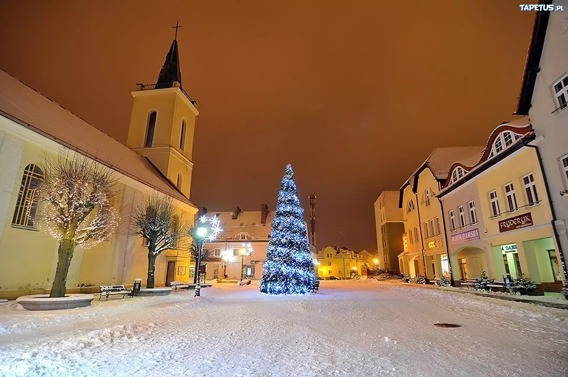 Miasto, Polkowice, Wieczór