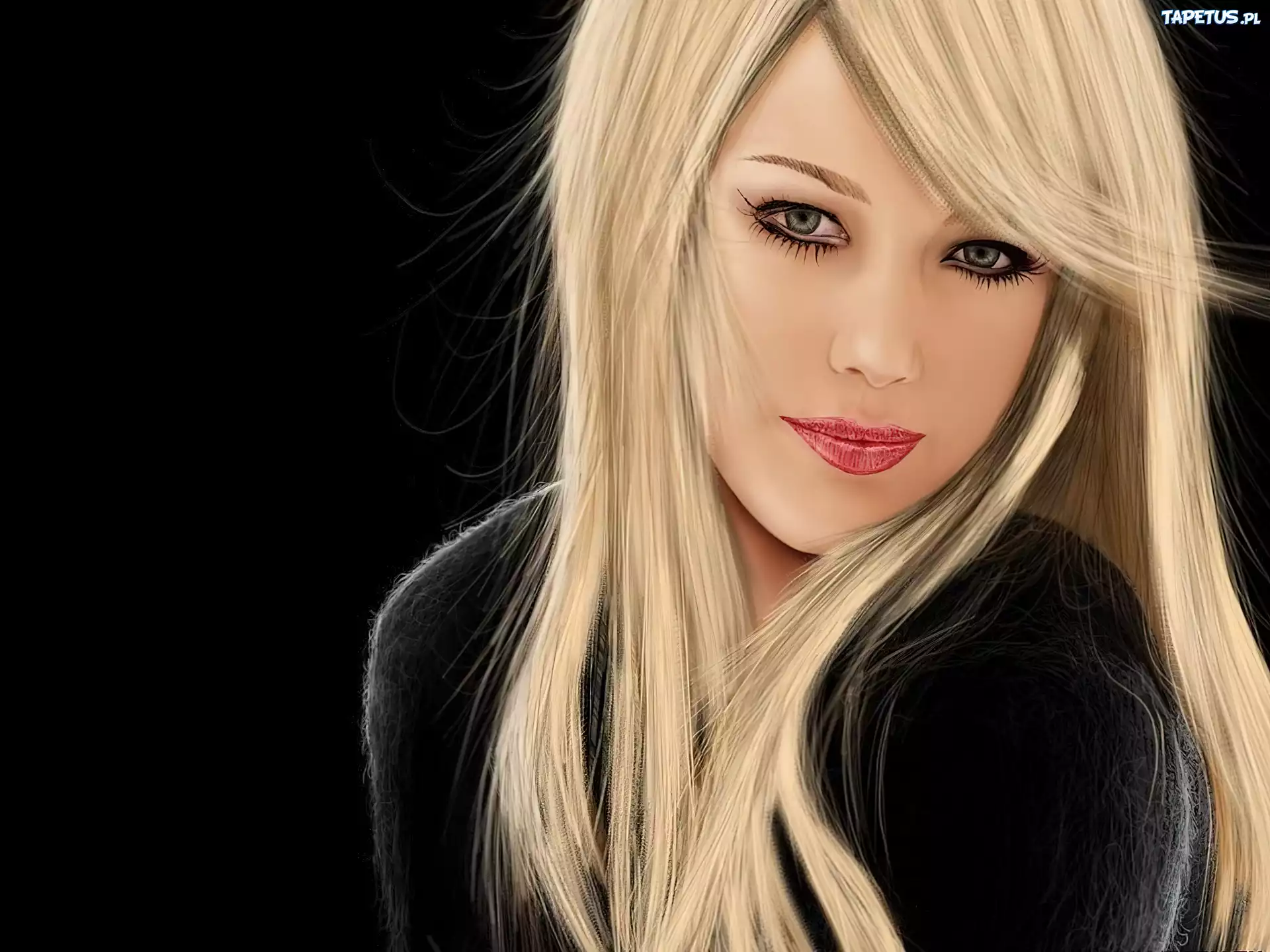 Blondynka, Spojrzenie