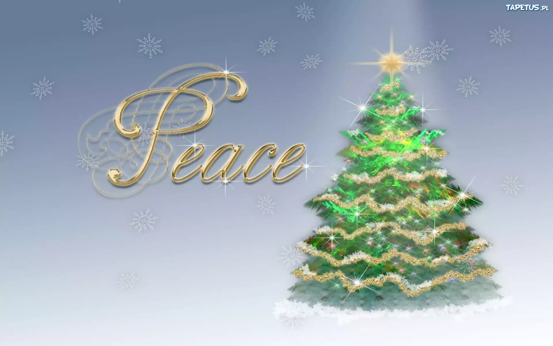 Choinka, Ozdoby, Peace