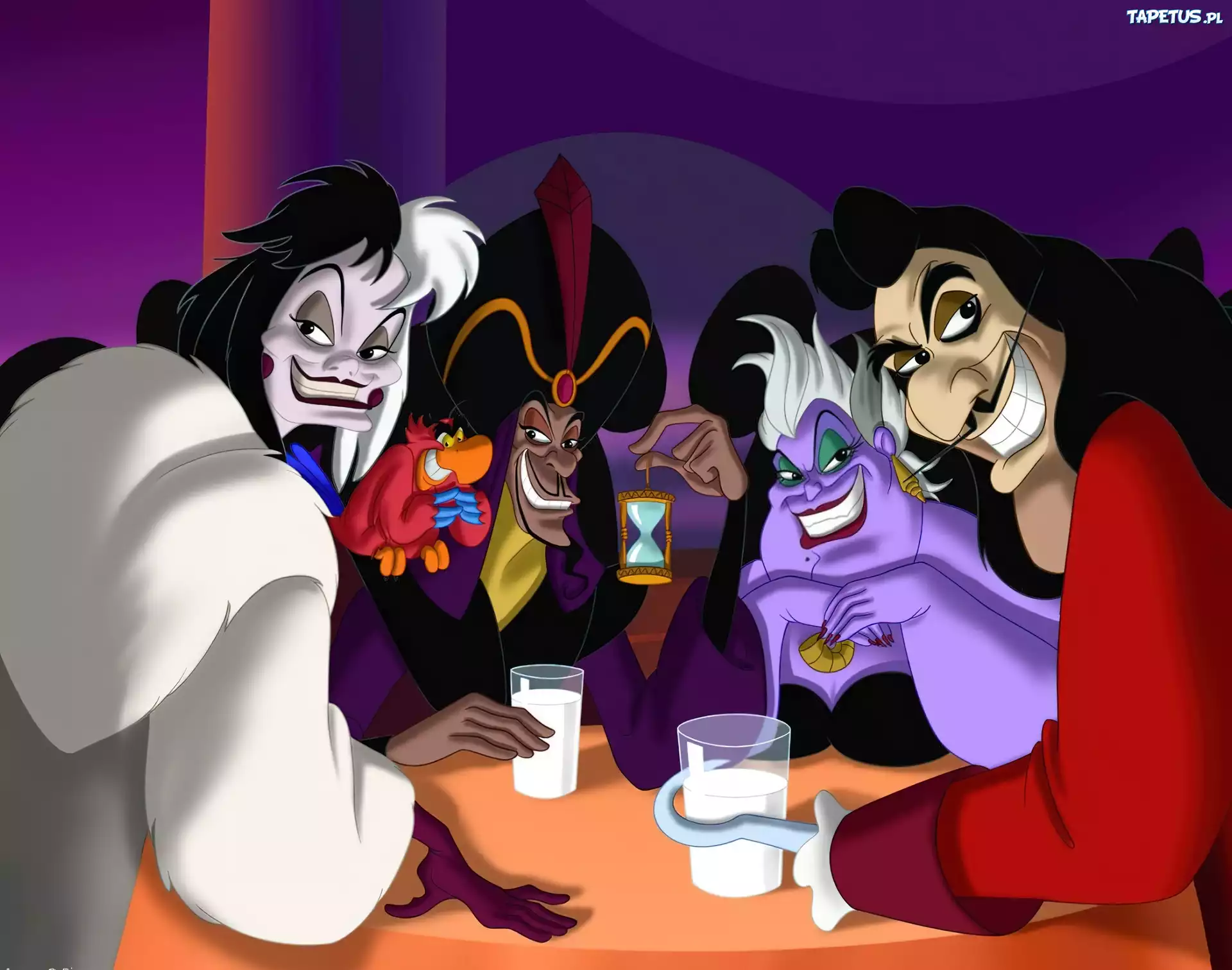 Disney, Postacie, Czarne, Charaktery