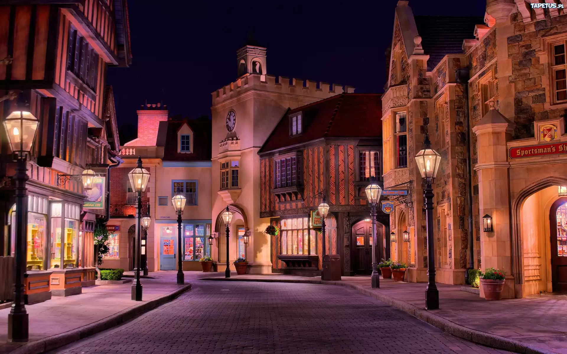 Miasto, Nocą
