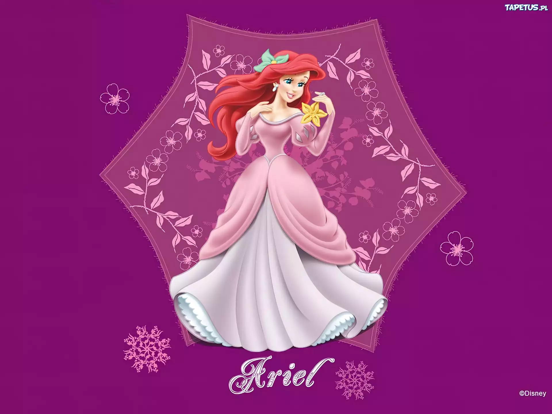 Ariel, Suknia, Kwiat