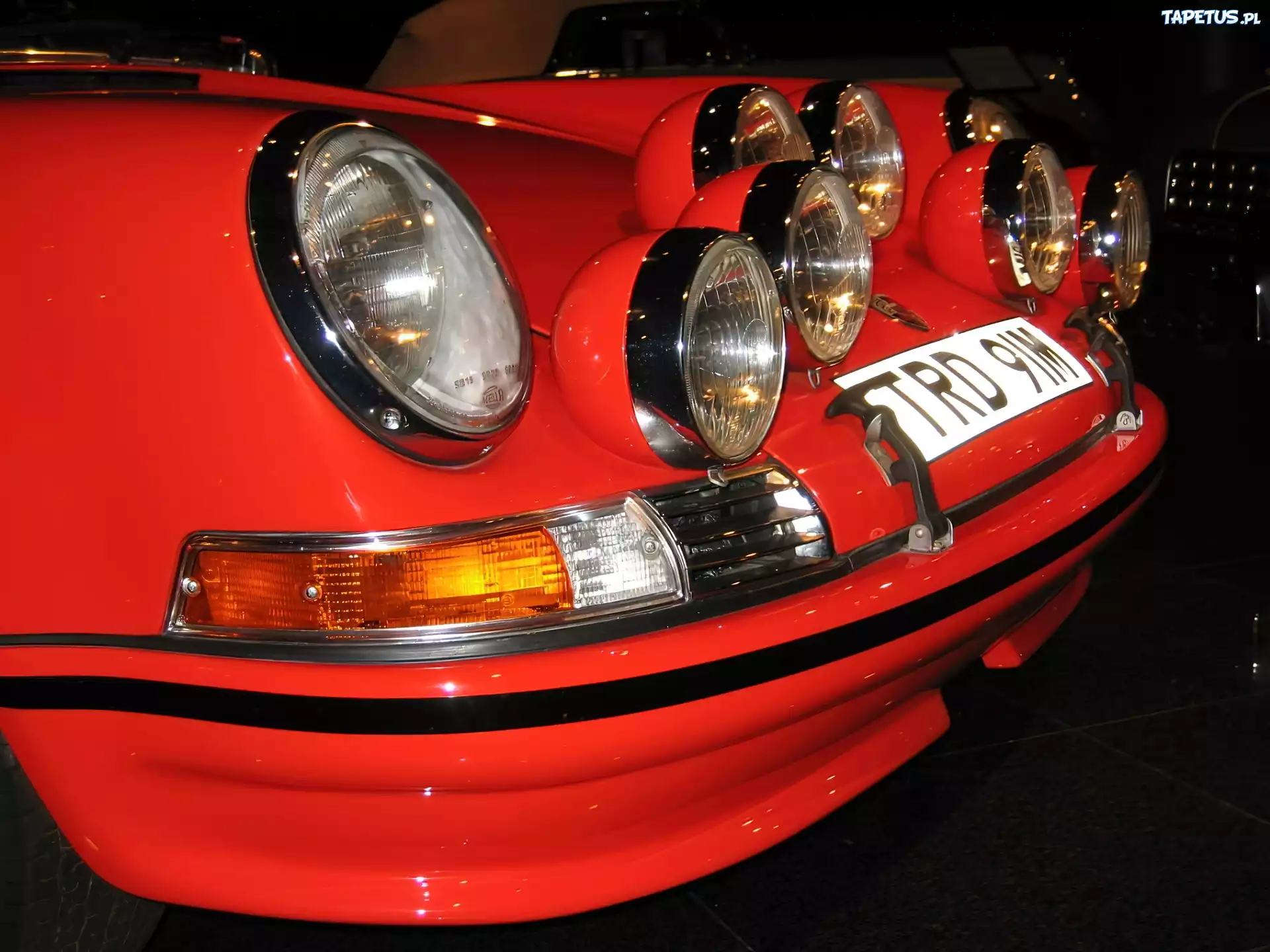 Porsche,światła
