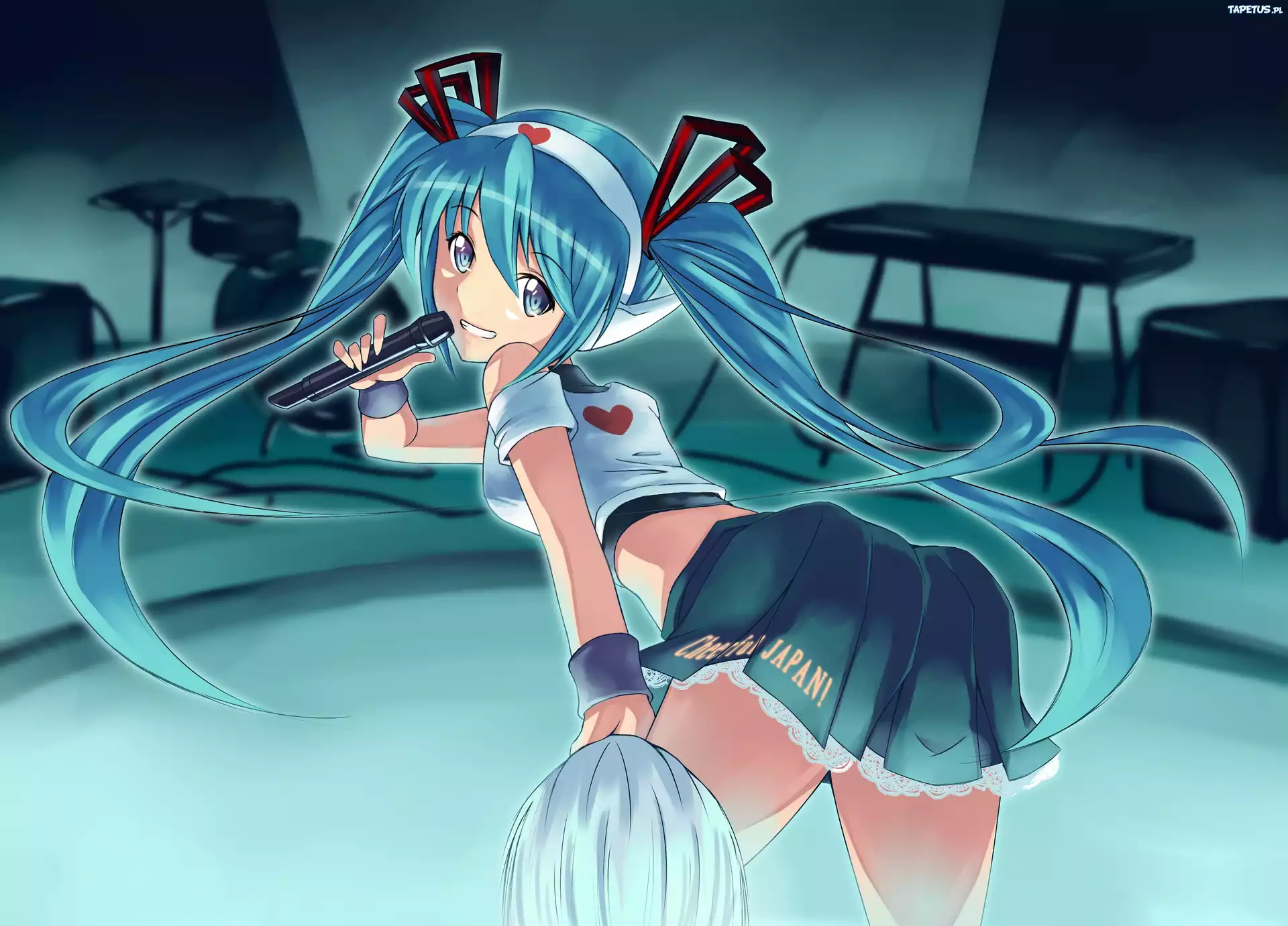 Hatsune Miku, Mikrofon, Pompony