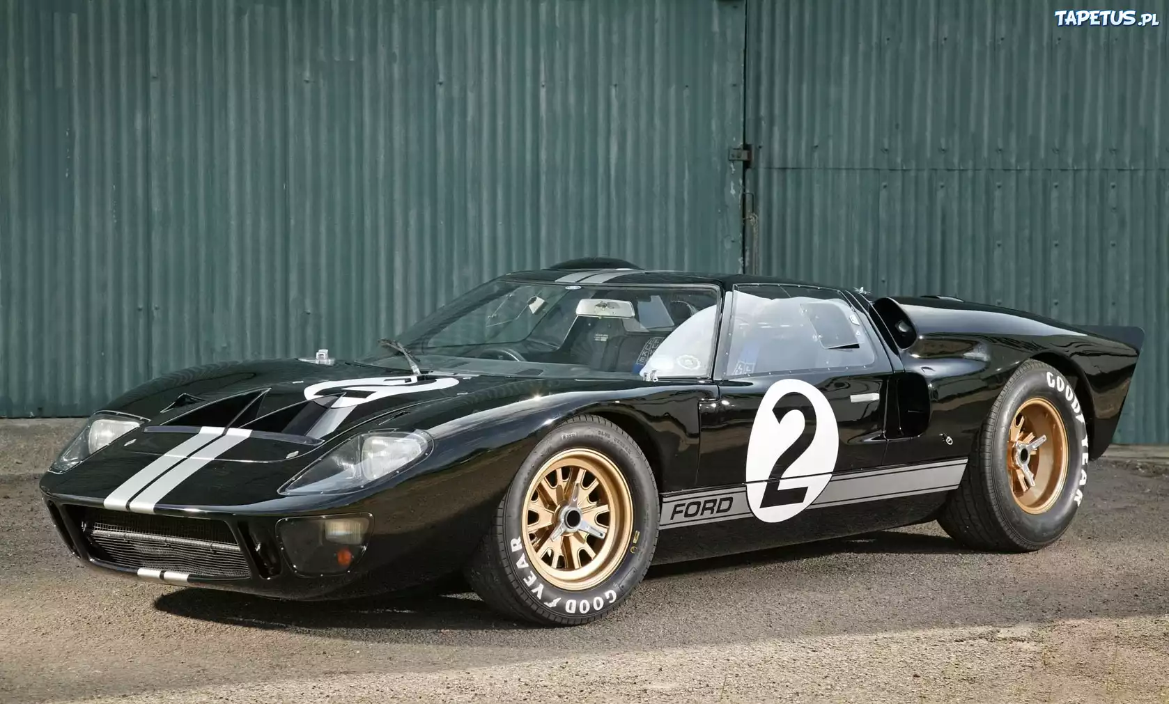 Samochód, Czarny, GT 40
