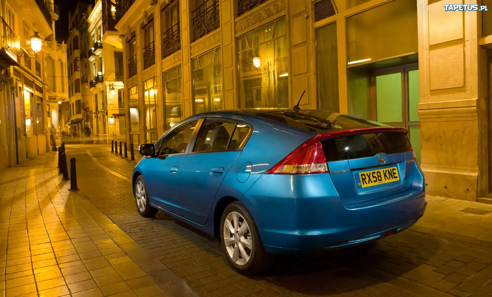 Honda Insight, Miasto, Nocą