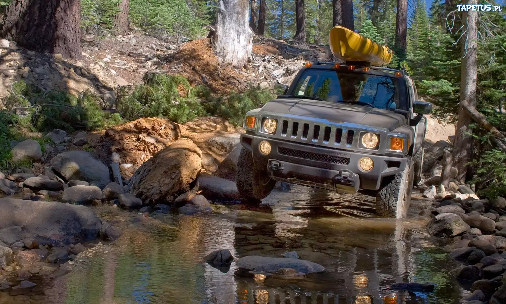 Hummer H3T, Przeprawa