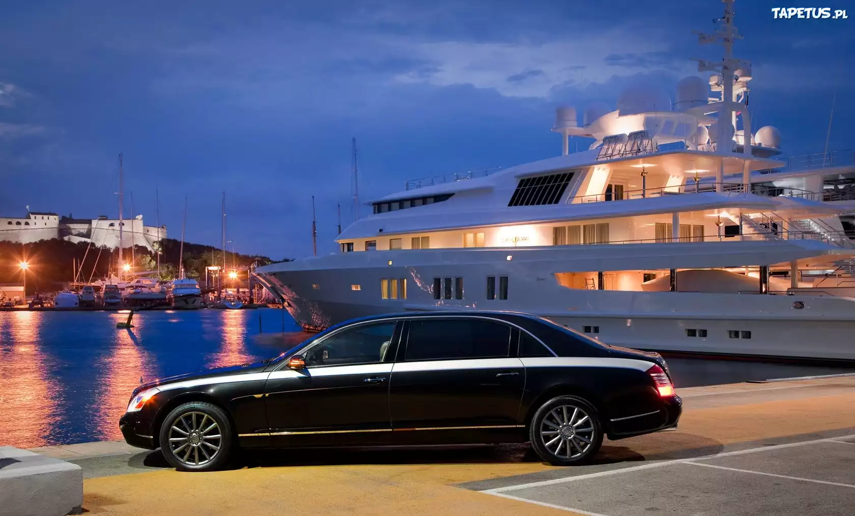 Maybach Zeppelin, Luksusowy, Jacht